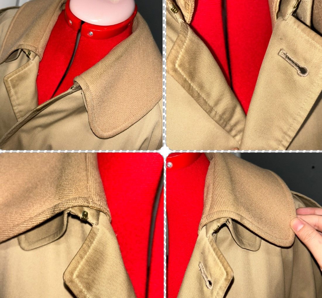 Burberry Vintage Burberry Tan Nova Check Trench Coat Mens 38 Regular Size US M / EU 48-50 / 2 - 14 Thumbnail