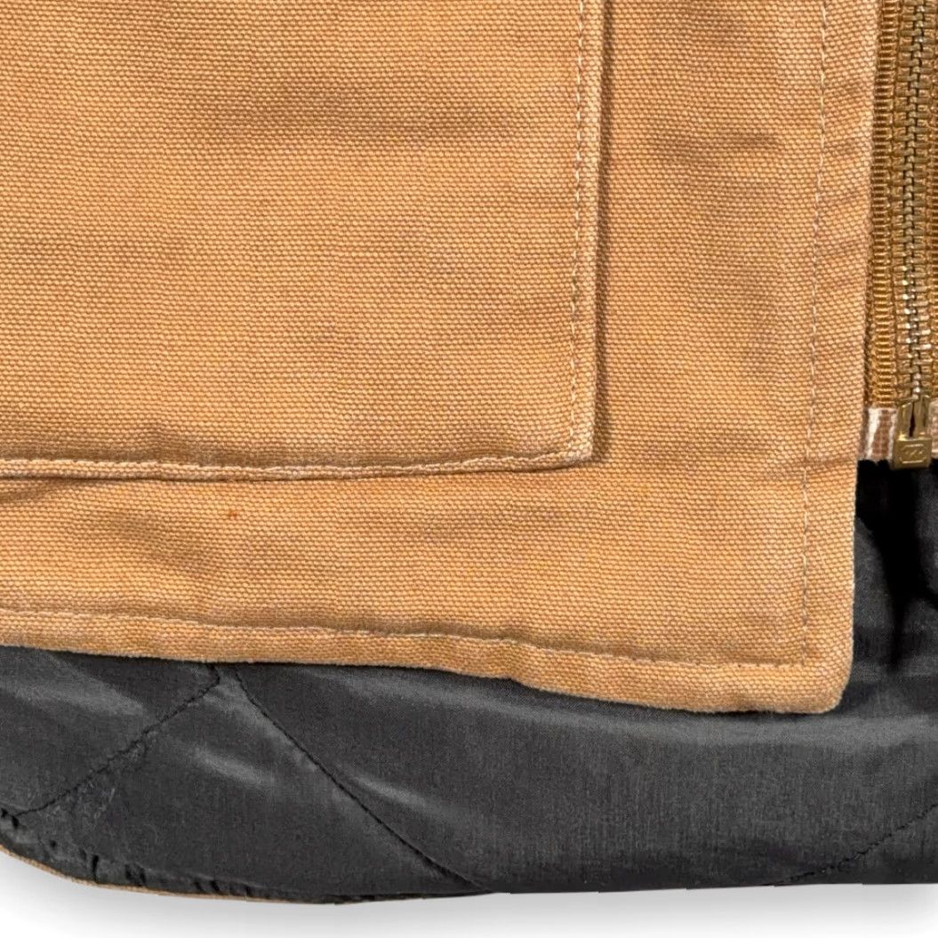 Carhartt VINTAGE Carhartt Vest Adult MEDIUM Brown Duck Canvas USA Union Made Workwear 80s Size US M / EU 48-50 / 2 - 6 Thumbnail