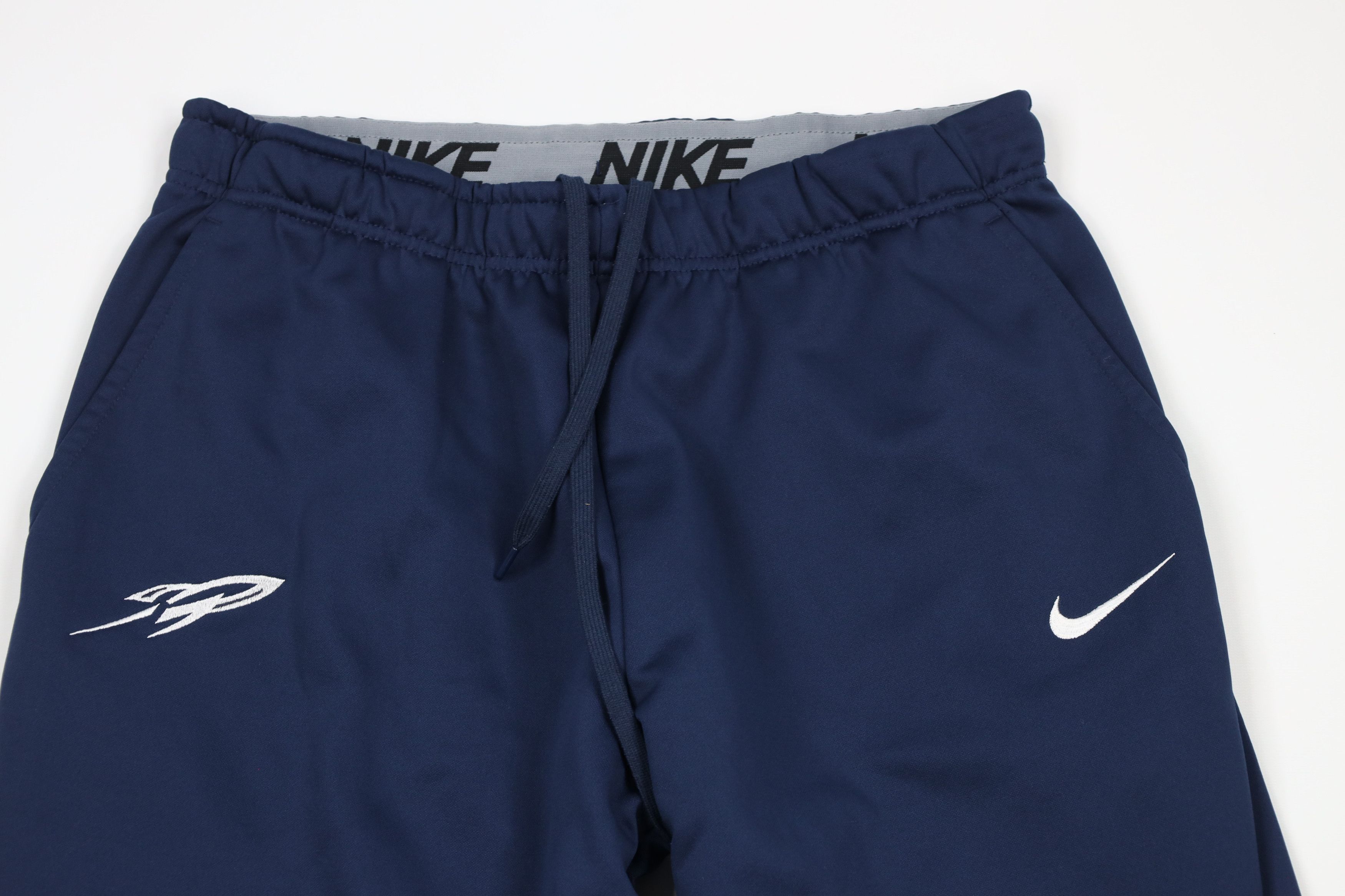 Nike × Vintage Nike University of Toledo Football Wide Leg Sweatpants Blue Size US 38 / EU 54 - 2 Thumbnail