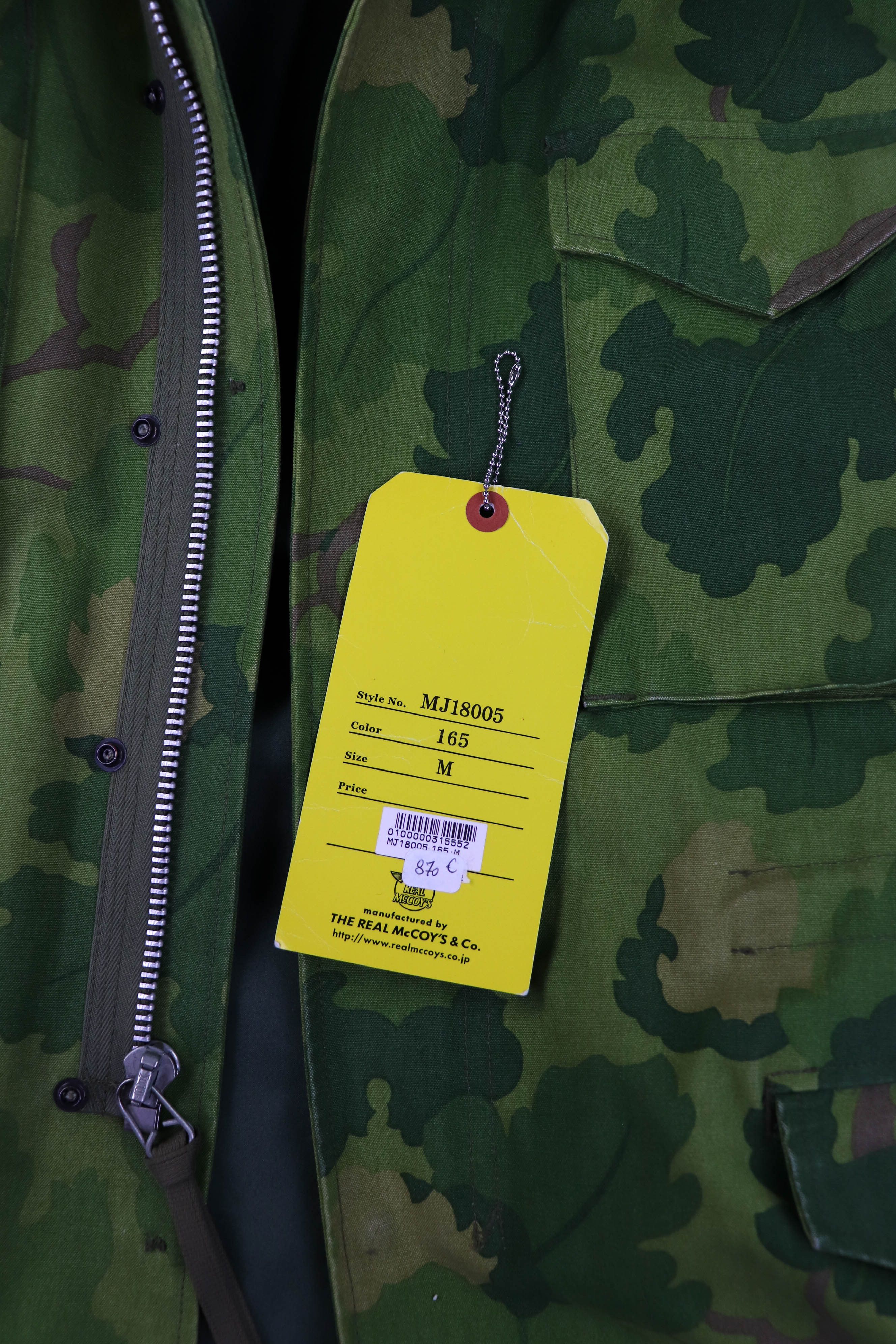 The Real McCoy's 🇯🇵 The Real McCoy’s M-65 Mitchell Camouflage Field Jacket Size US M / EU 48-50 / 2 - 23 Thumbnail