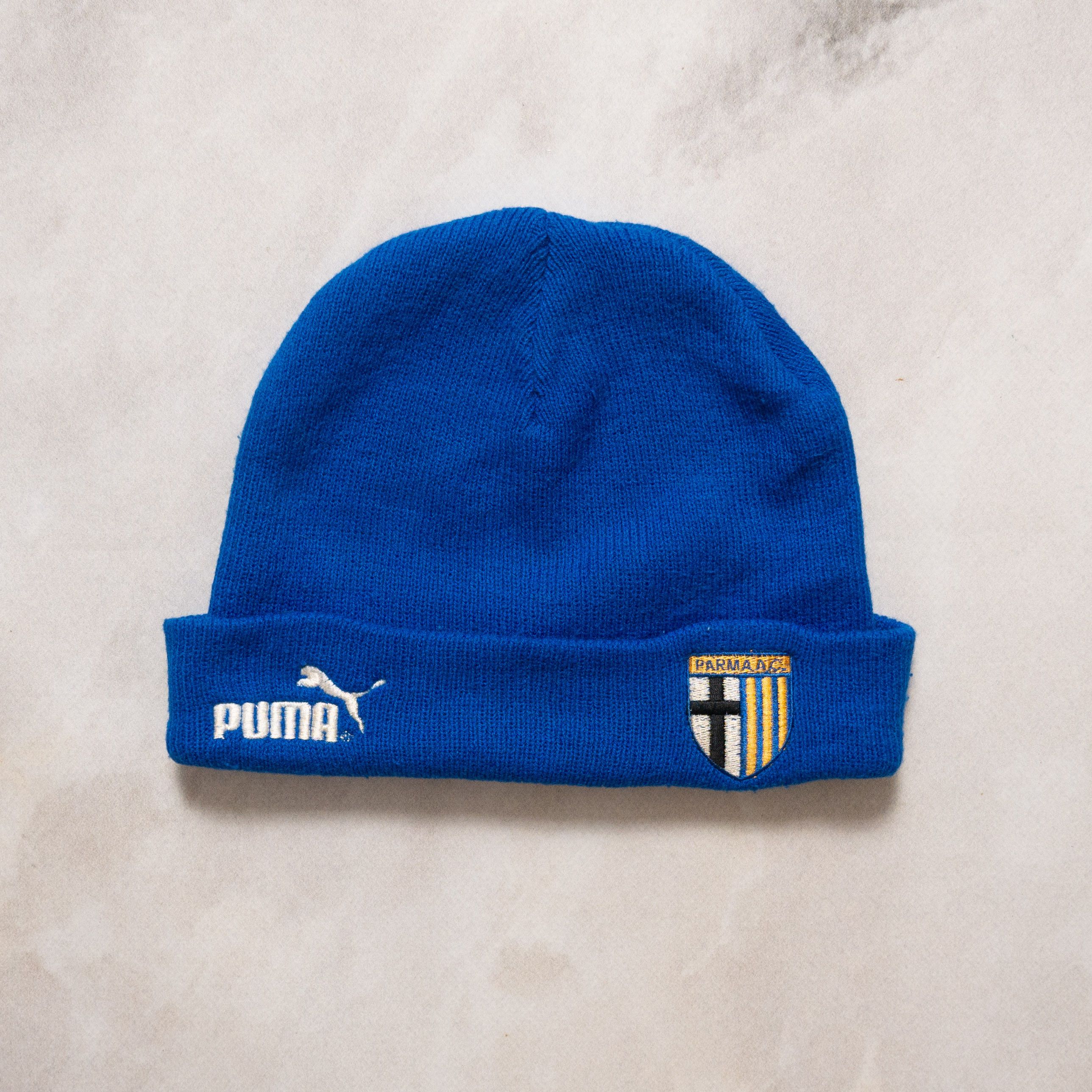 Puma Vintage 90s RARE Puma x Parma Football Beanie Size ONE SIZE - 1 Thumbnail