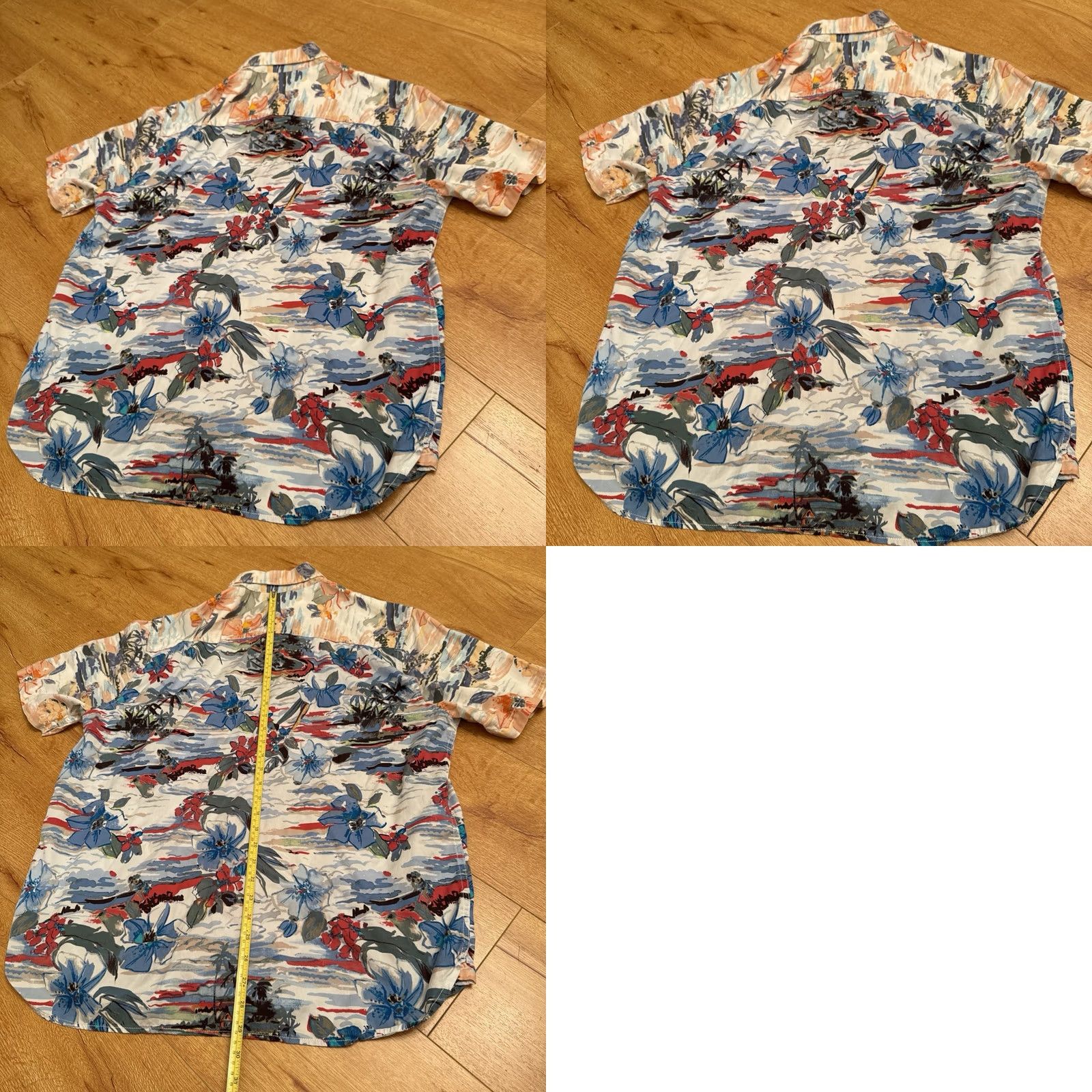 Tommy Bahama Tommy Bahama Shirt Mens L Surf Floral Oasis All Over Print Hawaiian Camp Cruise Size US L / EU 52-54 / 3 - 8 Thumbnail