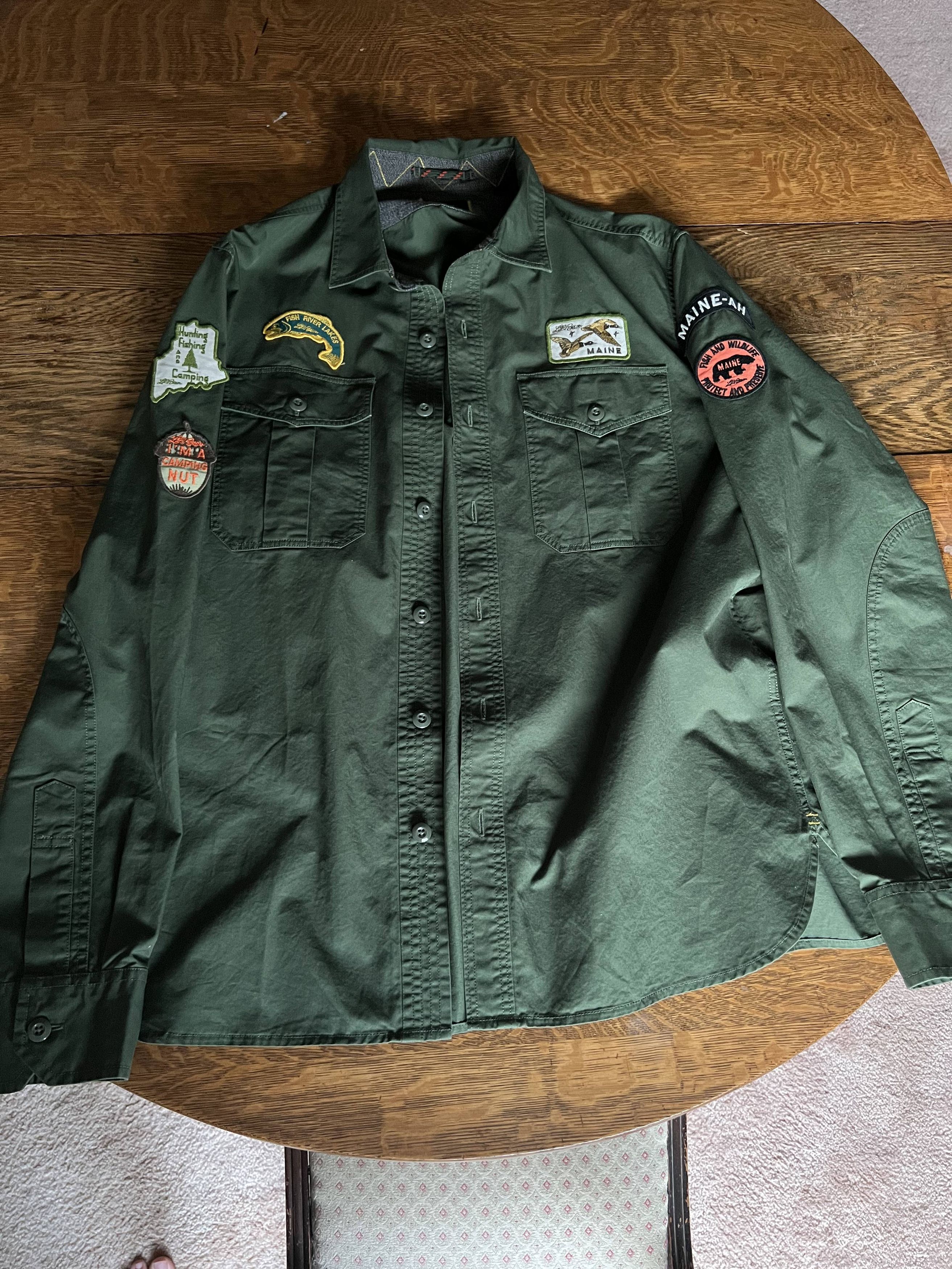 L.L. Bean × Todd Snyder Todd Snyder x L.L. Bean Ranger Patch Shirt Size US L / EU 52-54 / 3 - 1 Preview