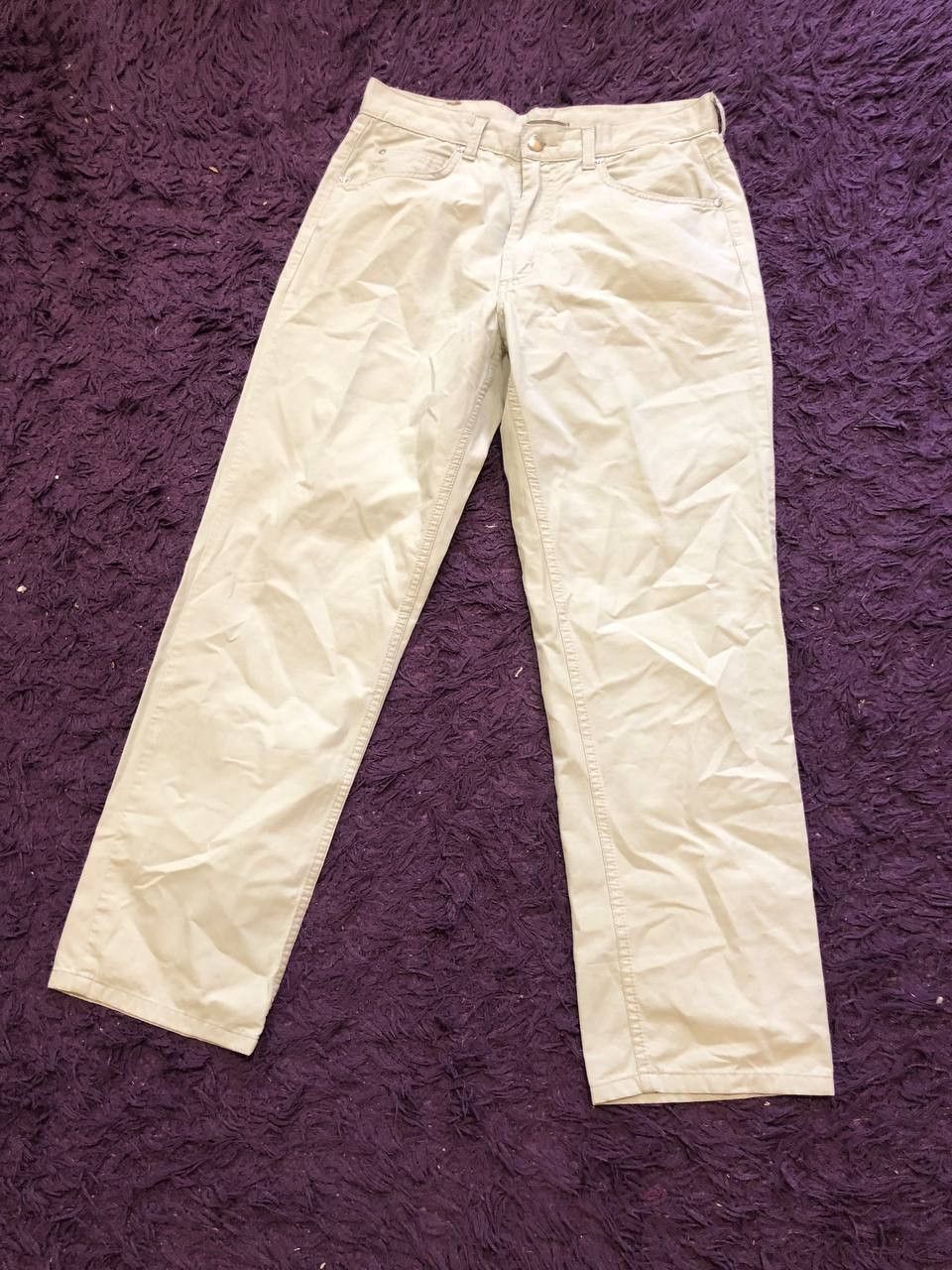Valentino Vintage streetwear white denim pants Valentino EANS Size US 34 / EU 50 - 11 Thumbnail