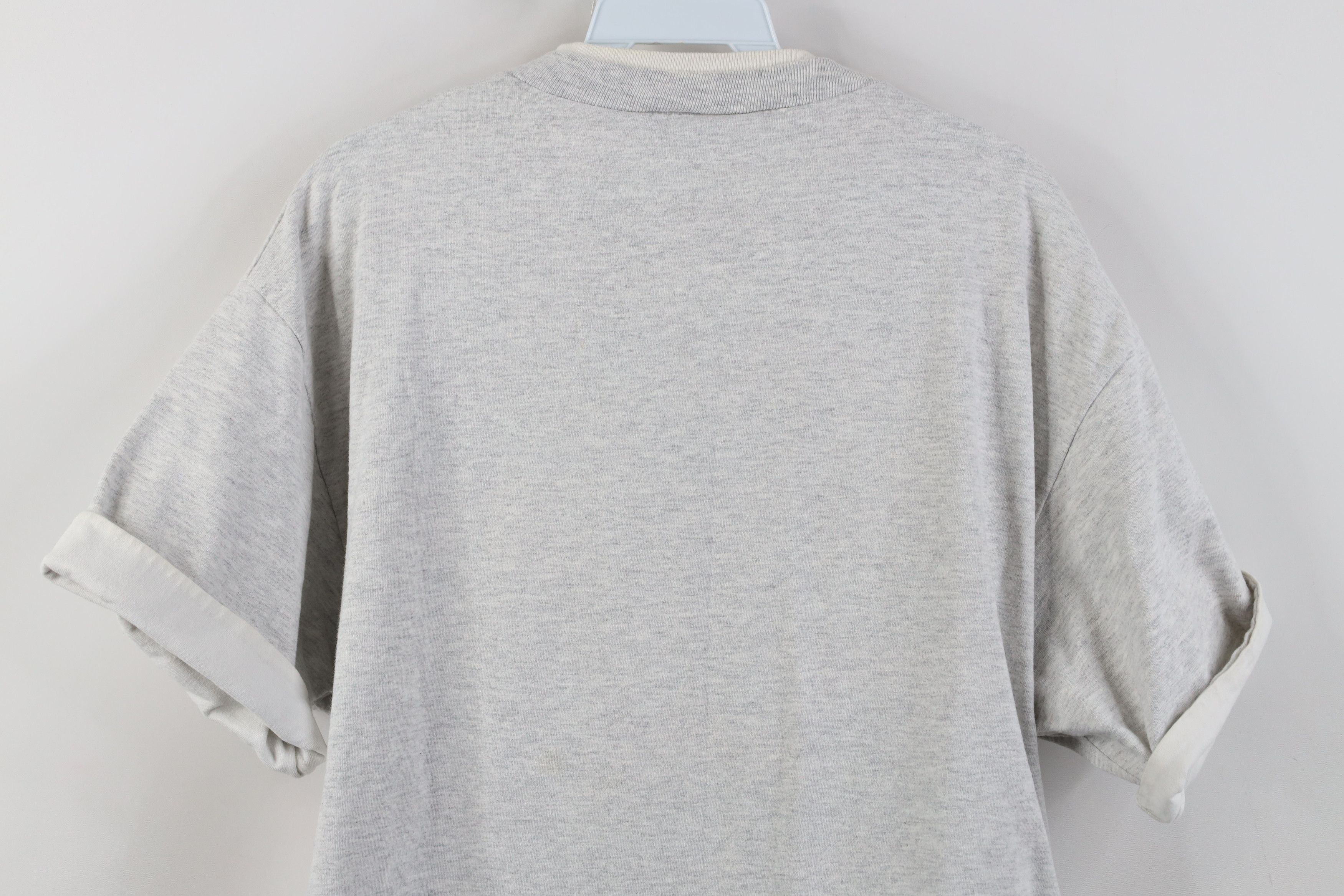 Vintage Vintage 90s Bowling Green State University T-Shirt Gray USA Size US XL / EU 56 / 4 - 14 Thumbnail