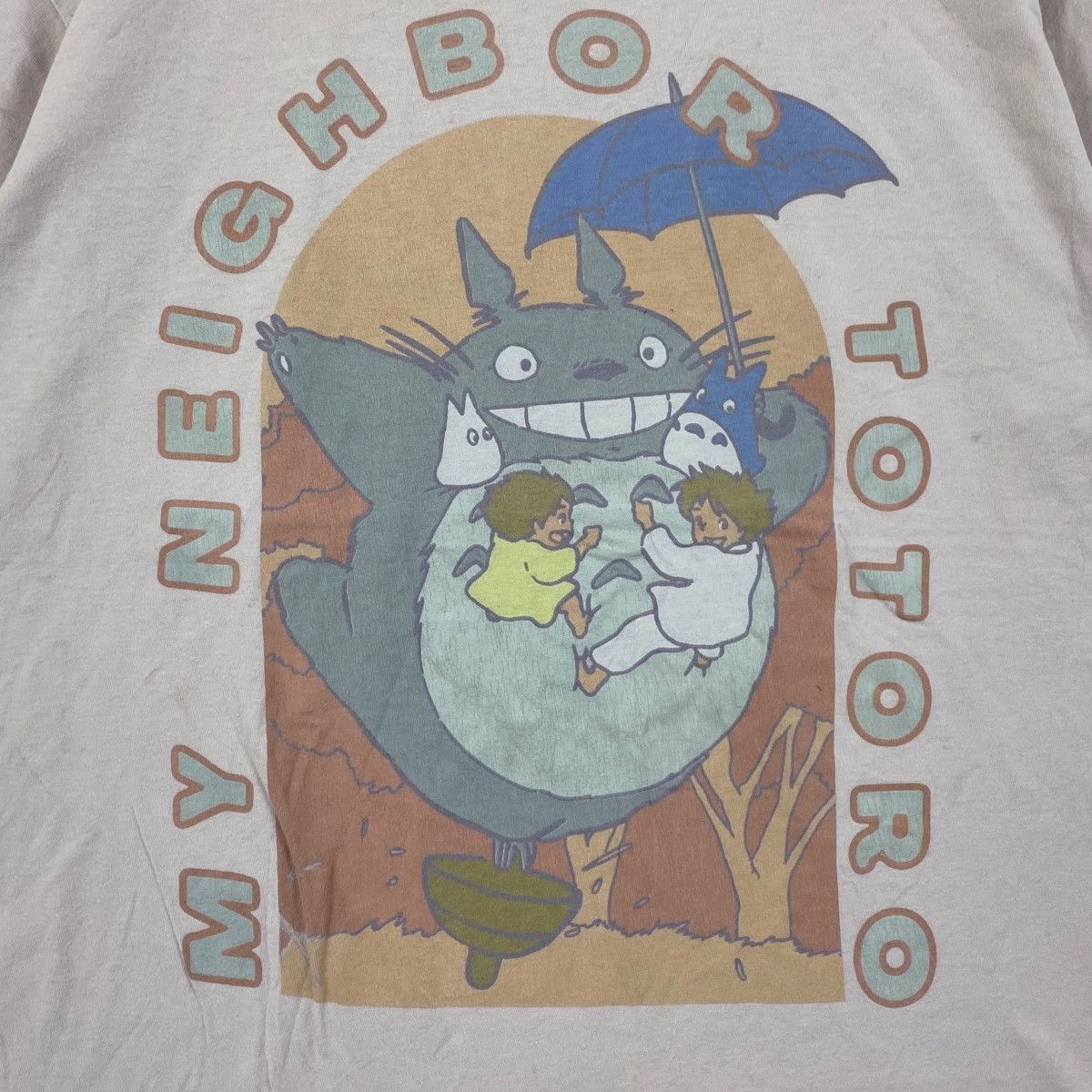 Vintage Vintage MY NEIGHBOR TOTORO Hayao Miyazaki Anime Tee Shirt Size XL / US 12-14 / IT 48-50 - 3 Thumbnail