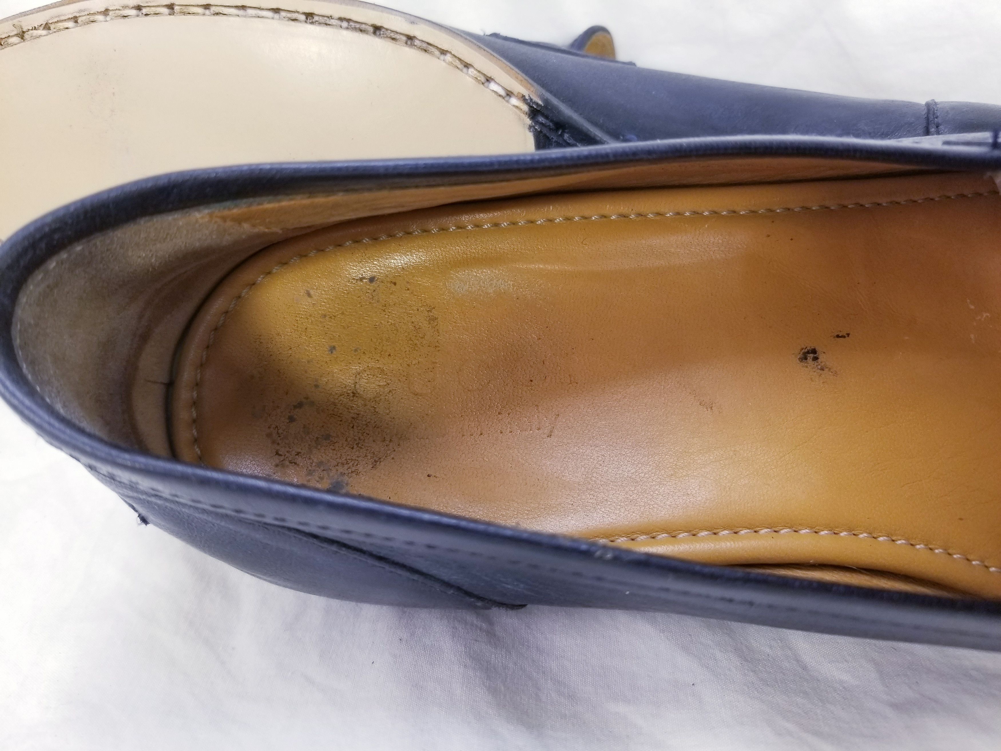Gucci JORDAAN HORSEBIT DARK BLUE Size US 9.5 / EU 42-43 - 10 Thumbnail