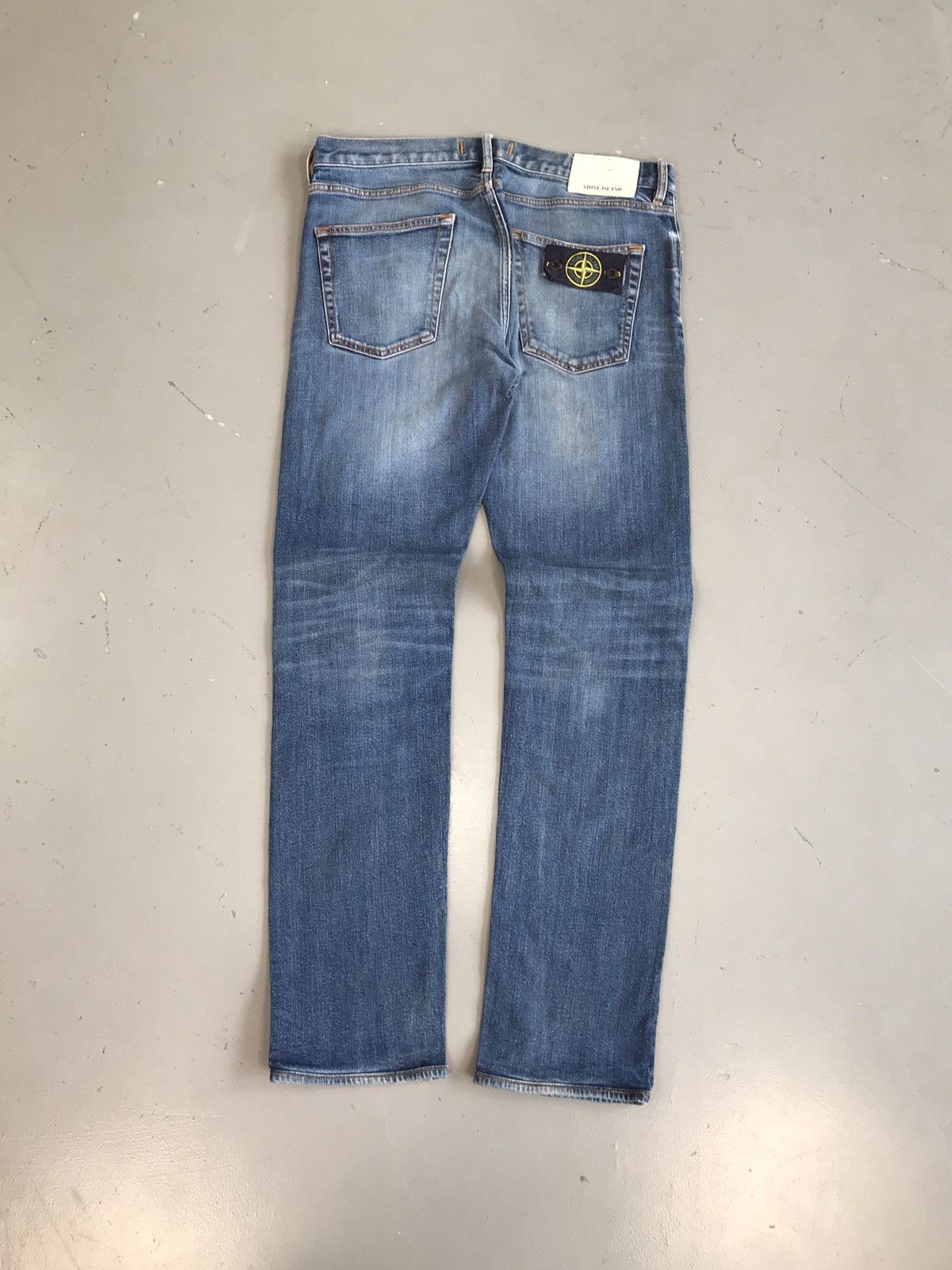 Stone Island × Vintage Super rare vintage stone island straight fit denim Size US 34 / EU 50 - 8 Thumbnail