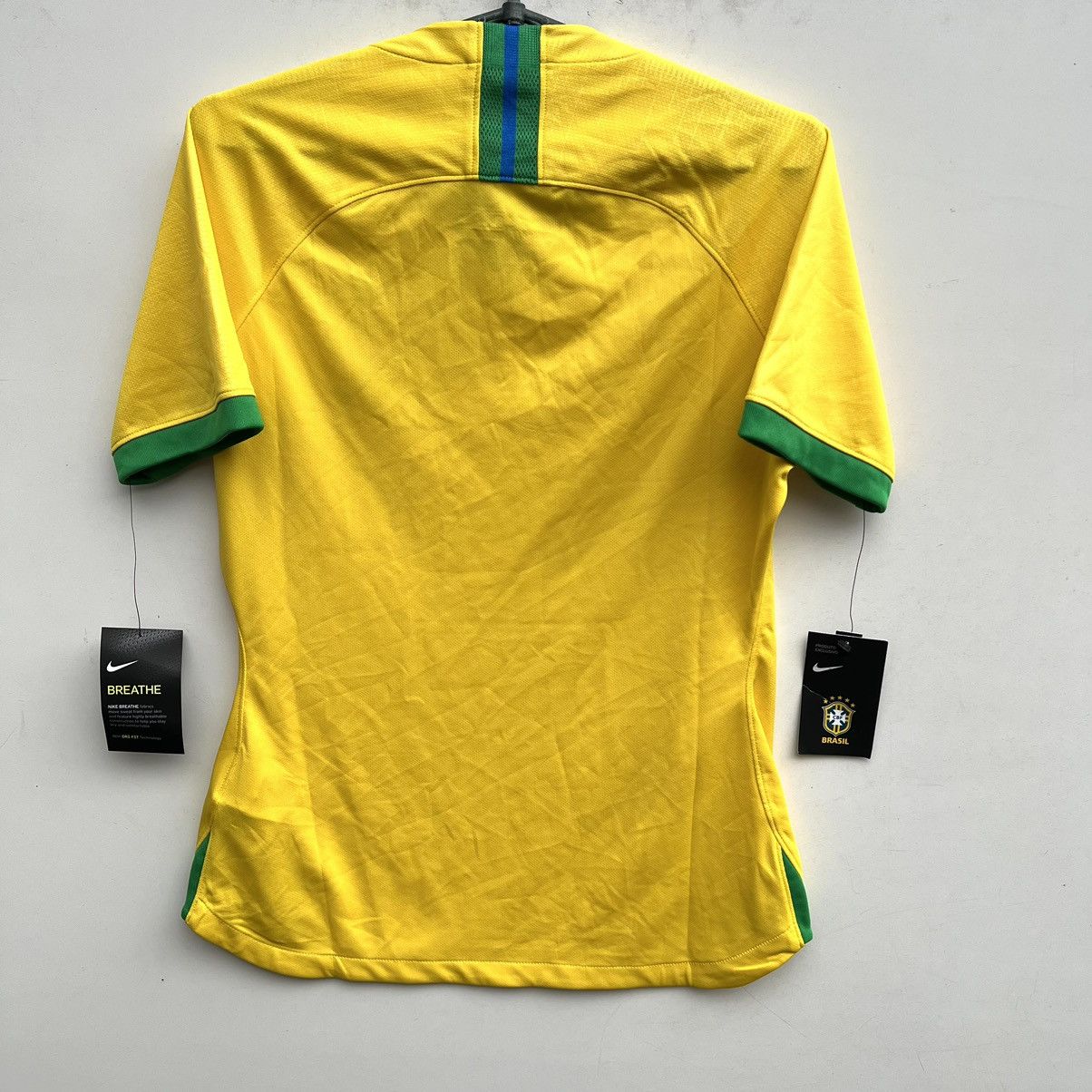 Nike Nike Brazil Home Soccer Jersey 2019-2020 Size M / US 6-8 / IT 42-44 - 8 Thumbnail