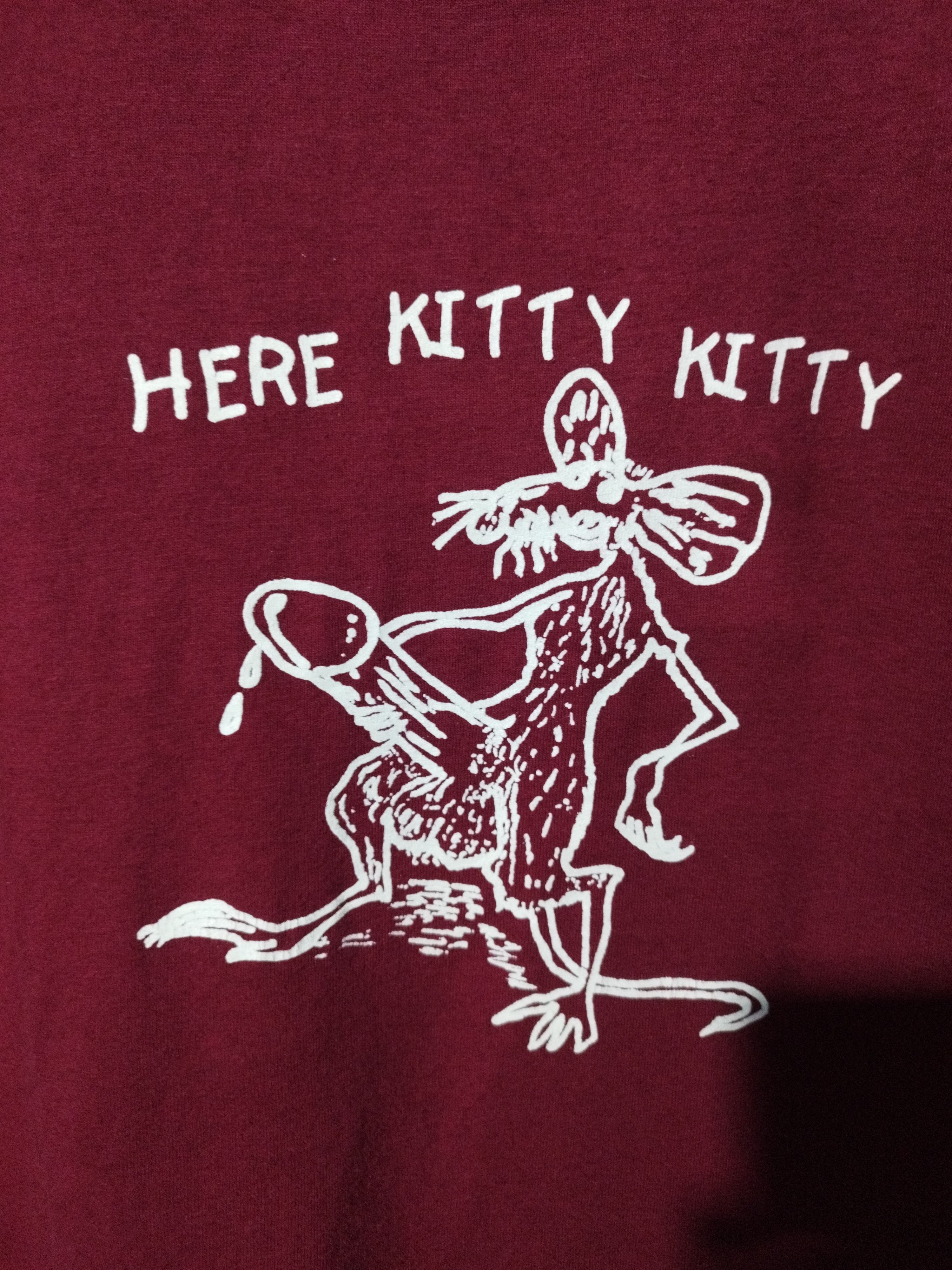 Vintage need gone Vintage 90s Here Kitty Kitty Size US L / EU 52-54 / 3 - 1 Thumbnail