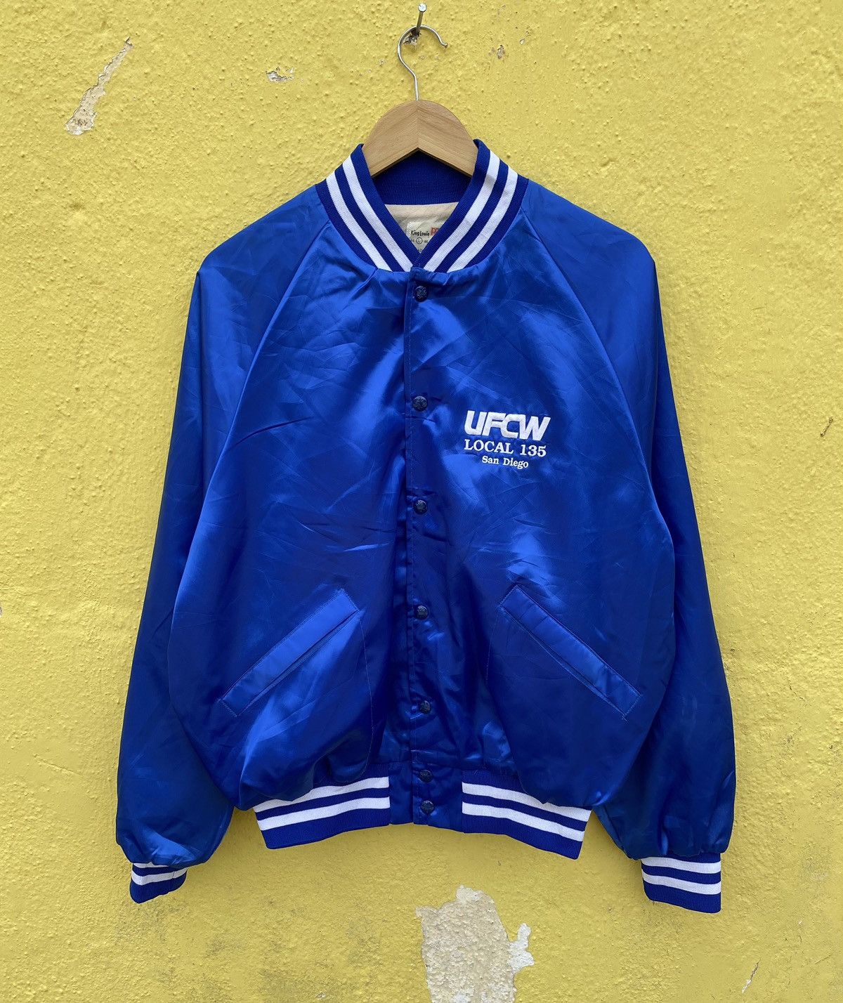 Vtg outlet West Ark San Diego Bayfair Board Of Governors Letterman Jacket