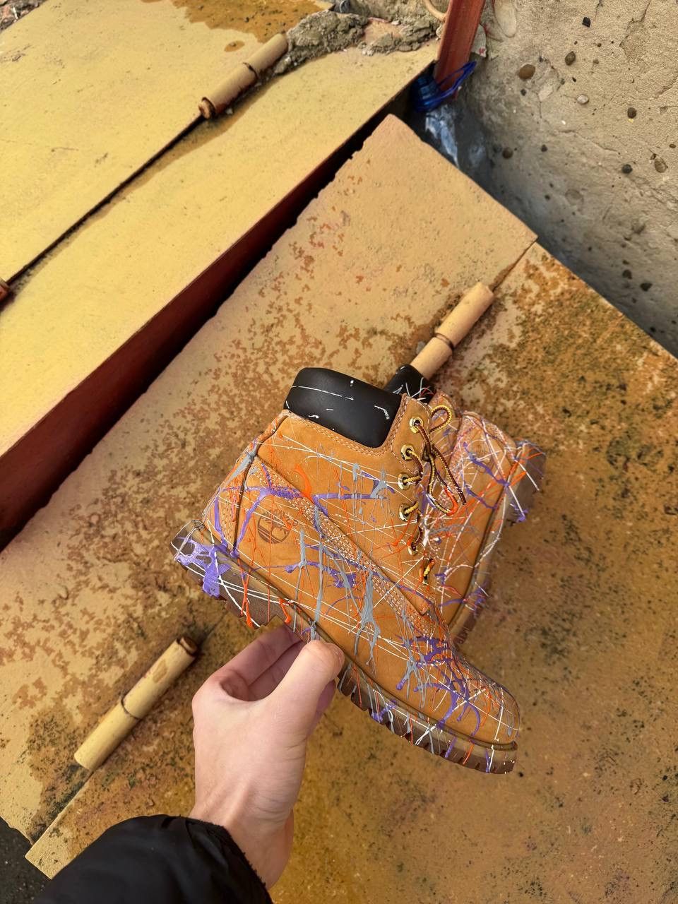 Japanese Brand × Timberland × Vintage Hype Gallery Dept style custom Timberland boots Size US 7 / EU 40 - 4 Thumbnail