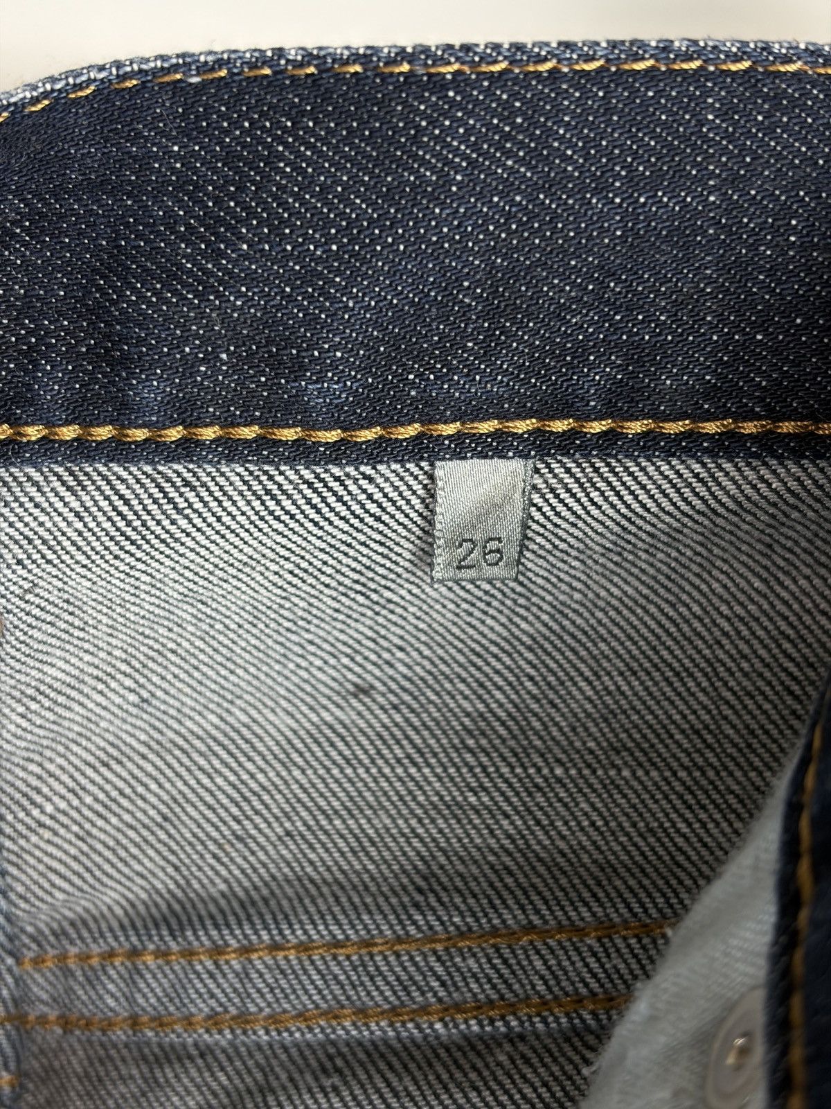 Dior AW09 Dior Homme Black Waxed Coated Whiskered Denim Jeans Size US 26 / EU 42 - 6 Thumbnail