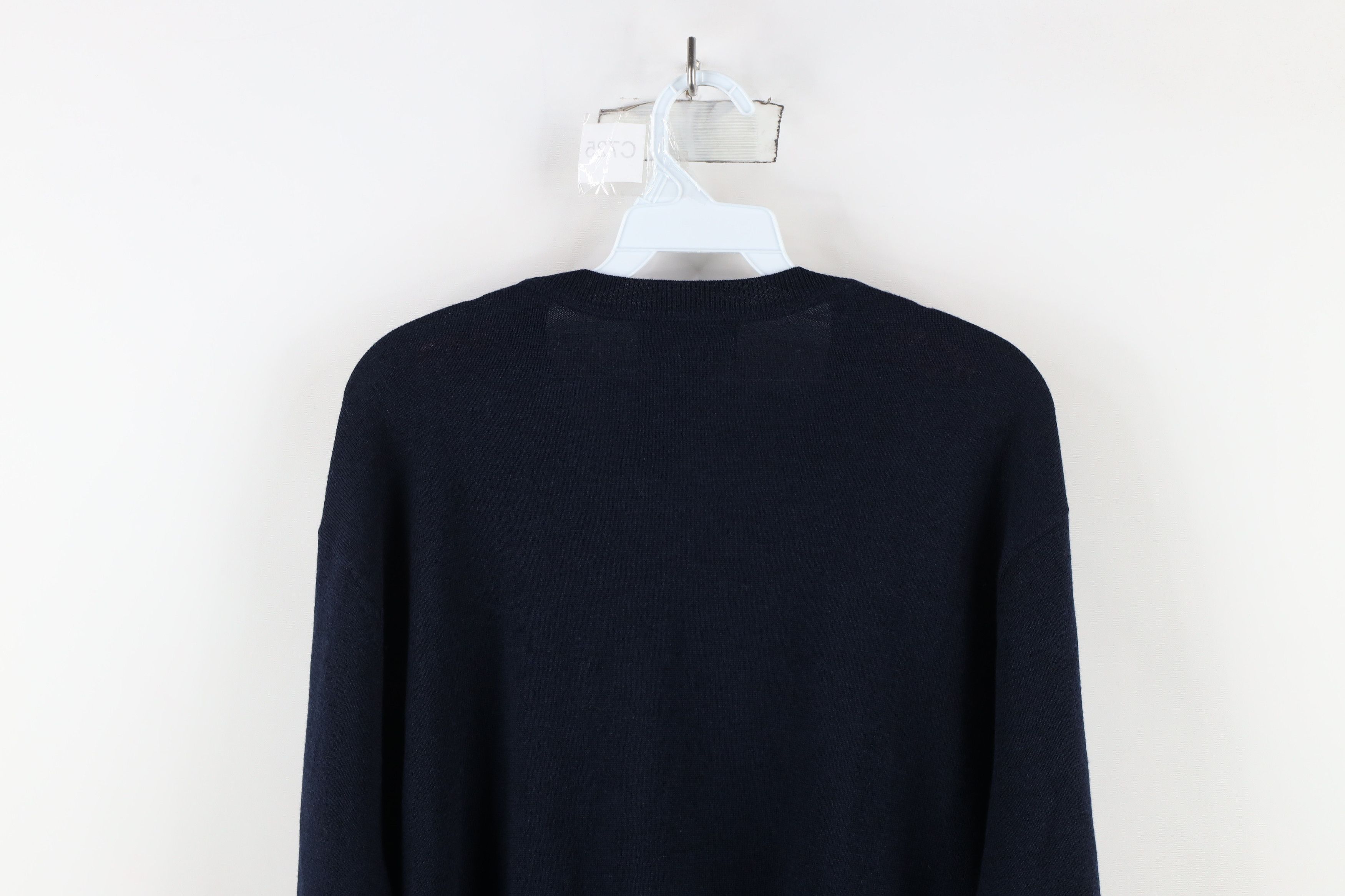 Banana Republic × Vintage Banana Republic Wool Knit Argyle Diamond V-Neck Sweater Size US XXL / EU 58 / 5 - 9 Thumbnail