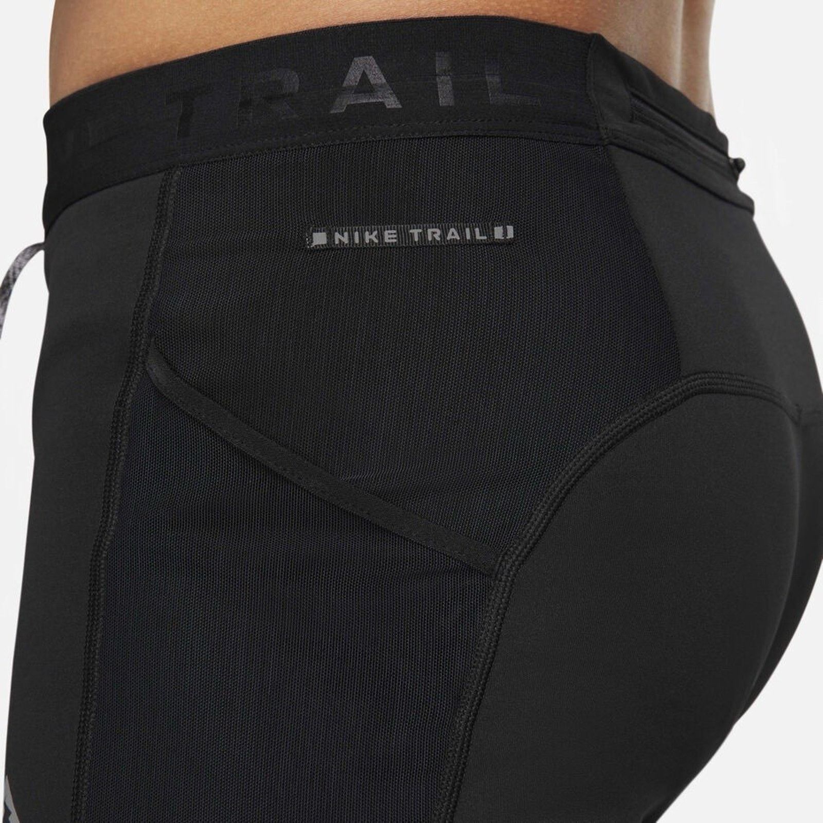 Nike Nike Trail Tight Pants Small Running Leggings Zip Pocket Size US 30 / EU 46 - 4 Thumbnail