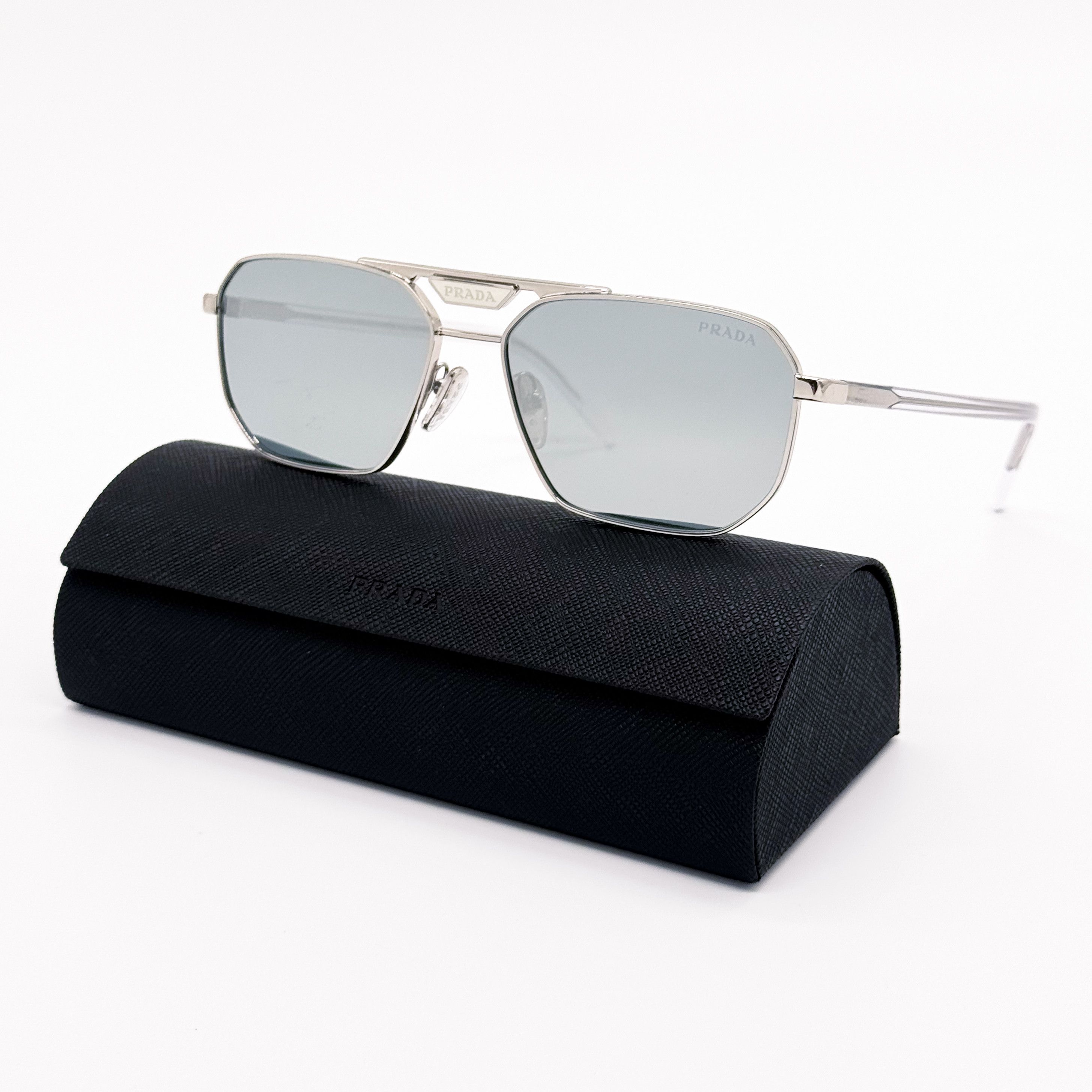 NEW PRADA PR58YS POLARIZED 1BC02R SUNGLASSES SPR 58Y 1BC02R