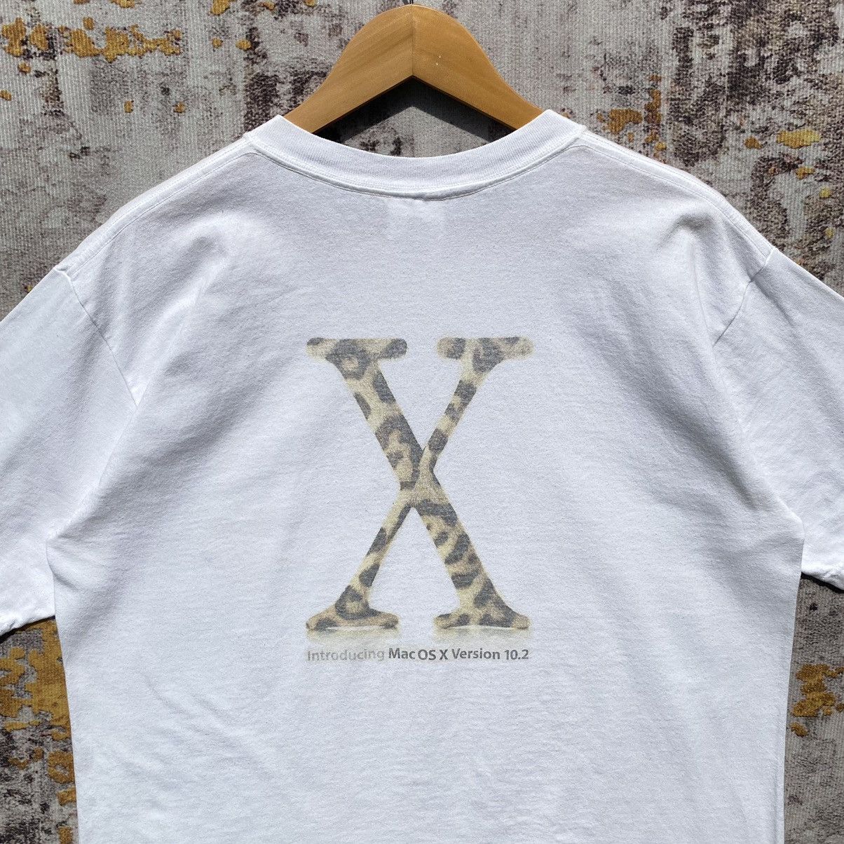 Apple Vintage Iphone Apple Introducing Mac OS X Version 10.2 Tee Size US L / EU 52-54 / 3 - 7 Thumbnail