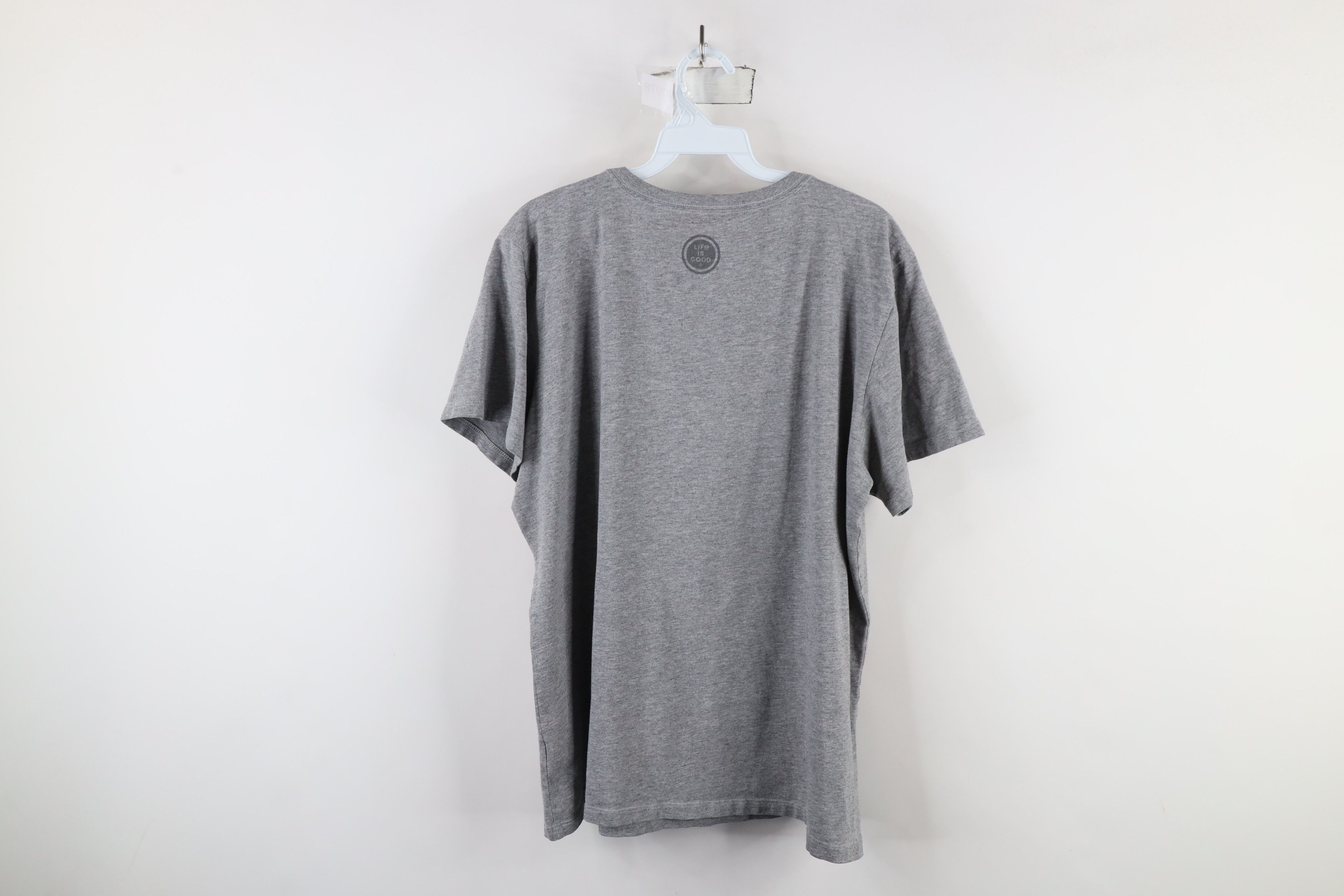Life is Good × Vintage Life Is Good Crusher Night Mountains Stars T-Shirt Gray Size XL / US 12-14 / IT 48-50 - 11 Thumbnail