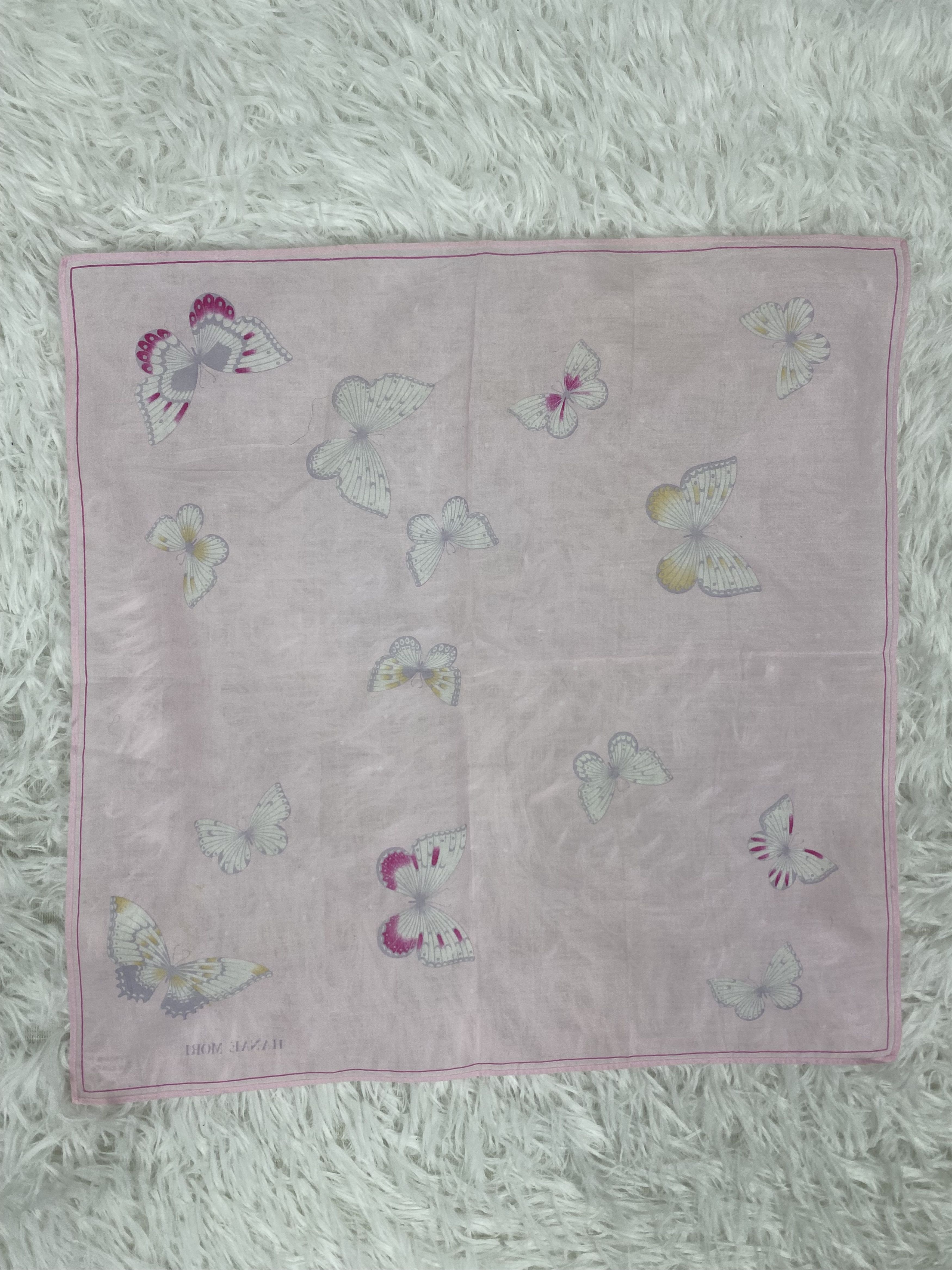 Hanae Mori Vintage Hanae Mori Handkerchief Neckerchief PH0293 Size ONE SIZE - 4 Thumbnail