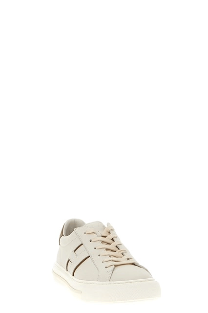 Hogan HOGAN H691 White/Brown Sneakers New & Authentic Size US 10 / EU 43 - 2 Thumbnail