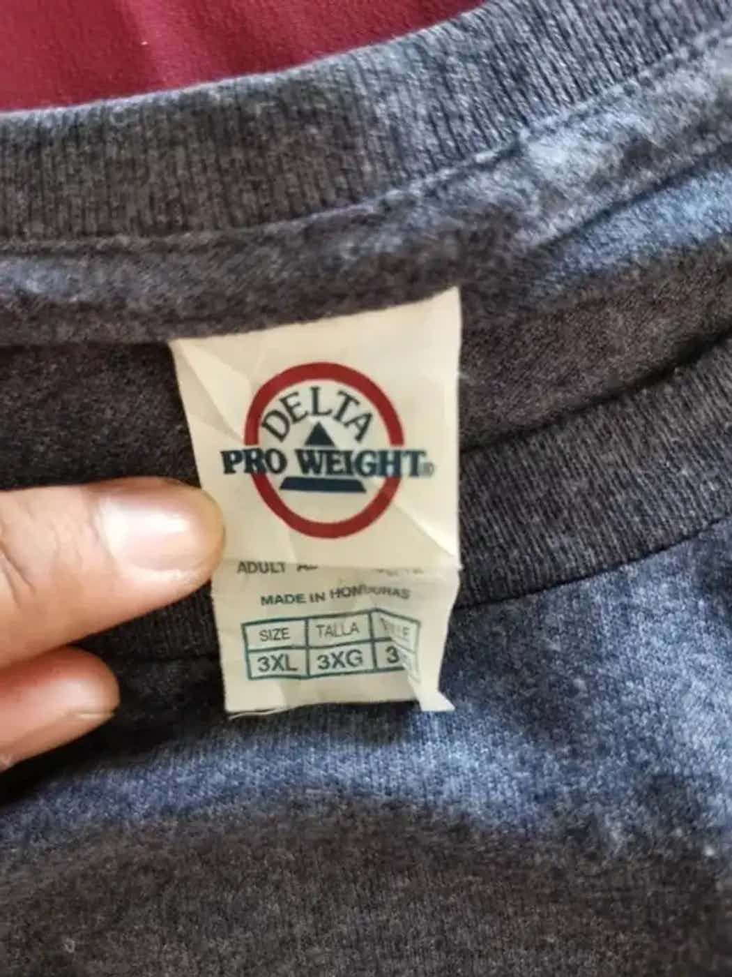 Delta Vintage Delta Pro Weight T-shirt Size US XXL / EU 58 / 5 - 5 Thumbnail