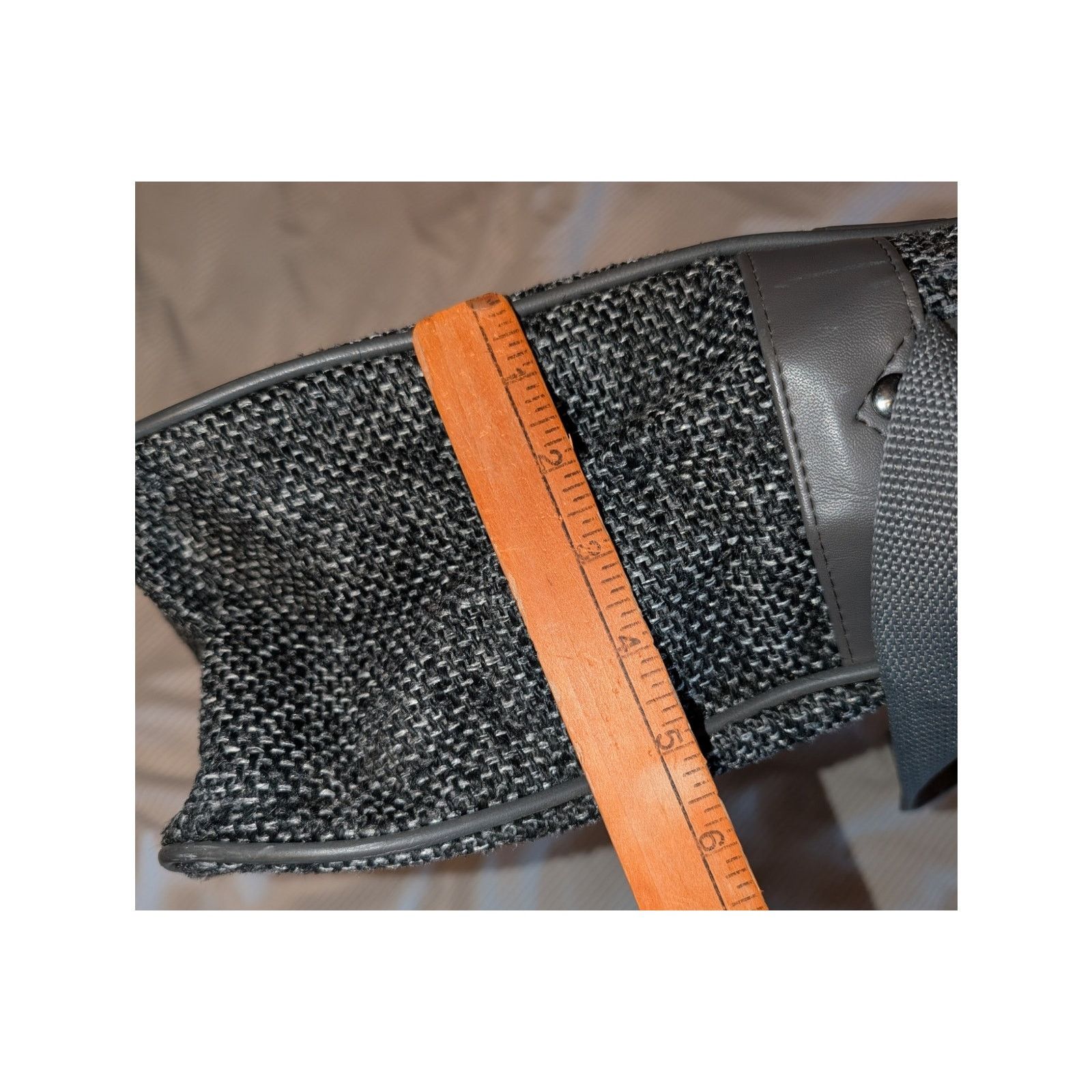 Pierre Cardin Vintage Pierre Cardin Tweed Travel Bag Waterproof lining Size ONE SIZE - 5 Thumbnail