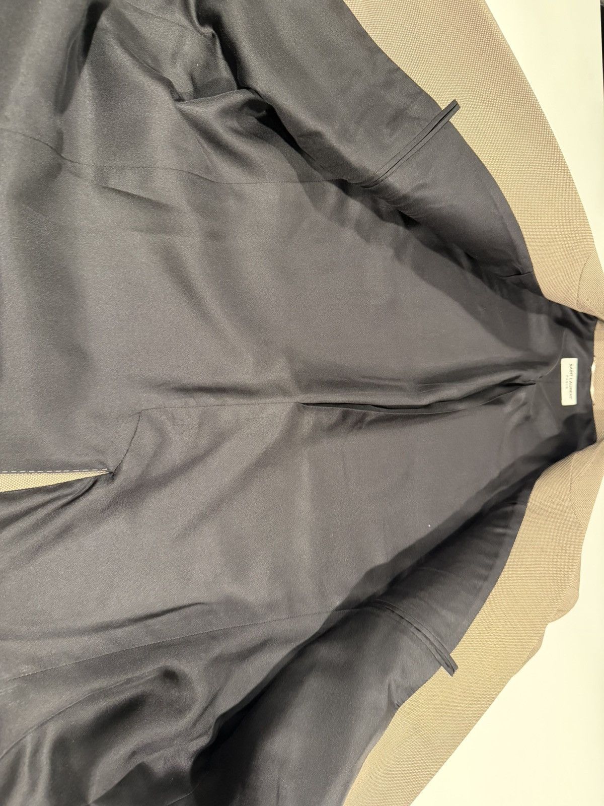 Saint Laurent Paris Saint laurent 2024 silk blazer. 54/44.$3700 Size 44R - 2 Thumbnail