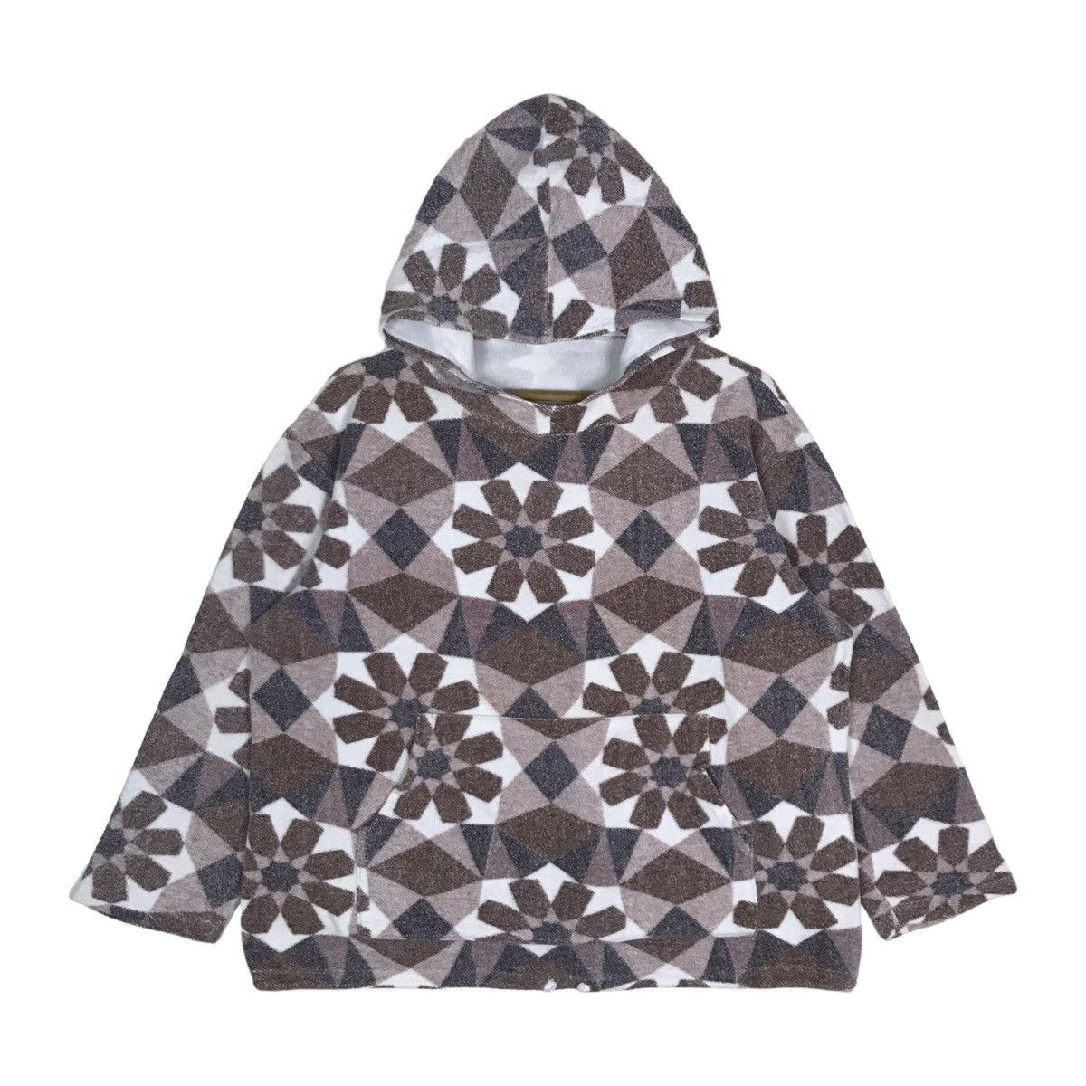 Harlem Store Japan Pop Art Over Print Cotton Hoodie Pullover