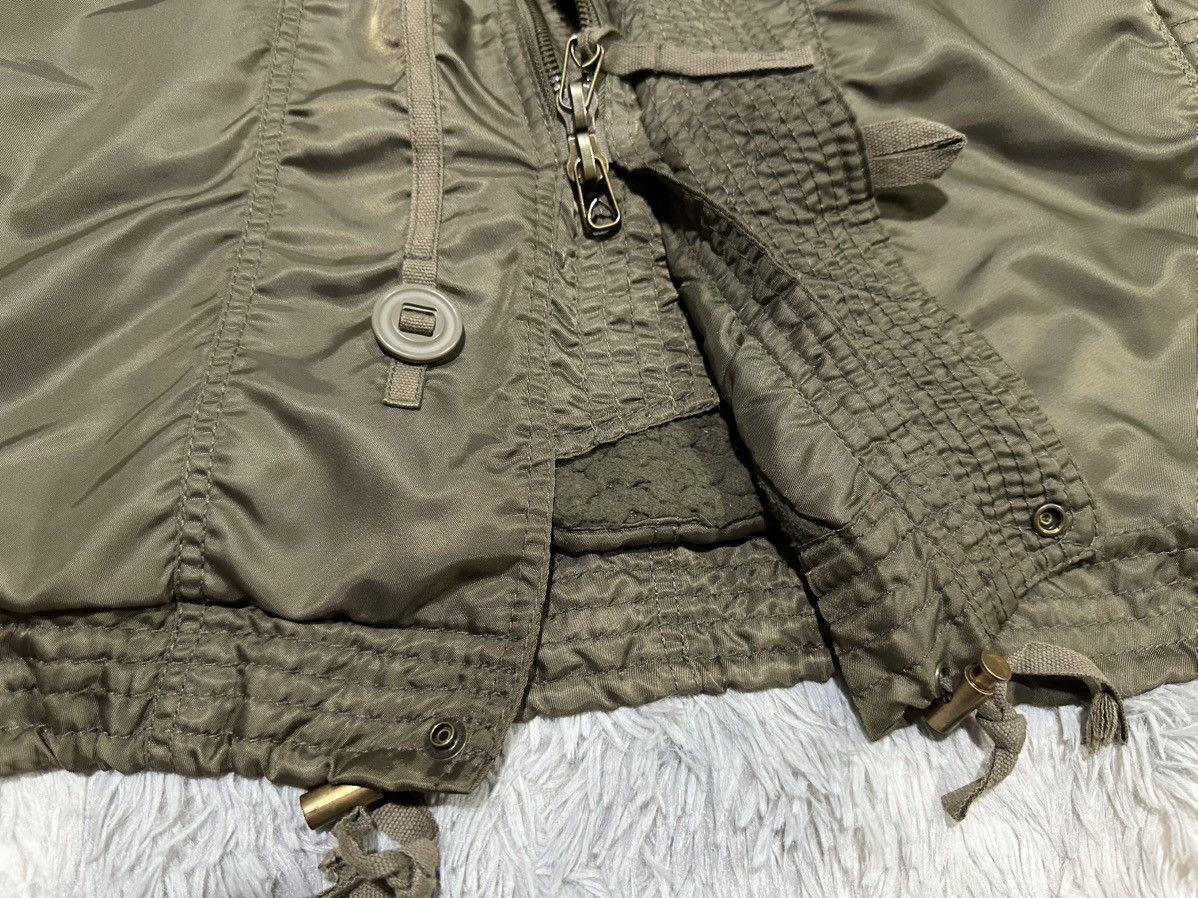 GOA 🔥Y2K Archived Goa Raccoon Fur Parka Jacket Split Hoodie Size US M / EU 48-50 / 2 - 14 Thumbnail