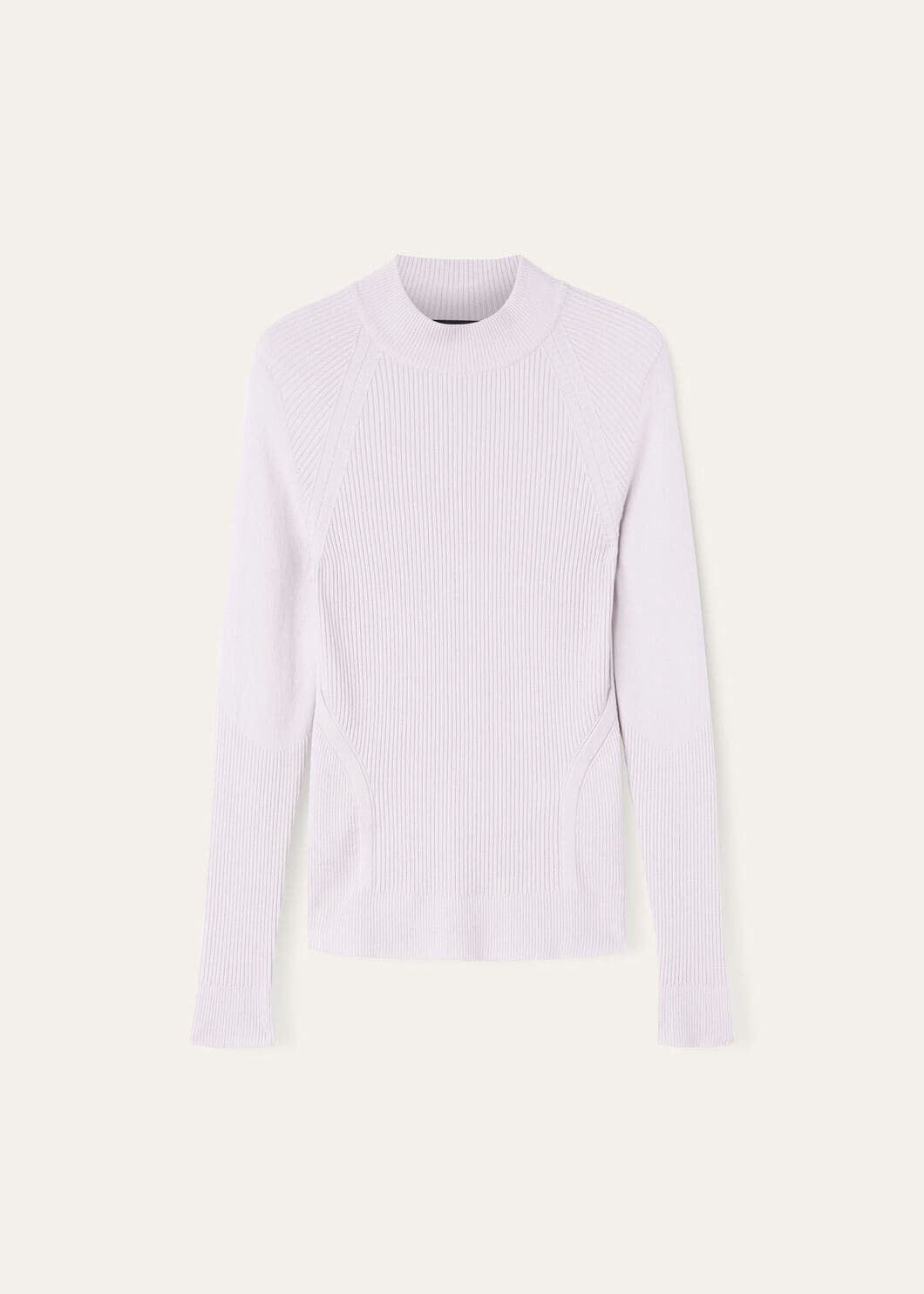 Loro Piana o1w1db10825 FAO6449 Alpe Otro Polo neck Sweater in Lilac Size L / US 10 / IT 46 - 1 Thumbnail