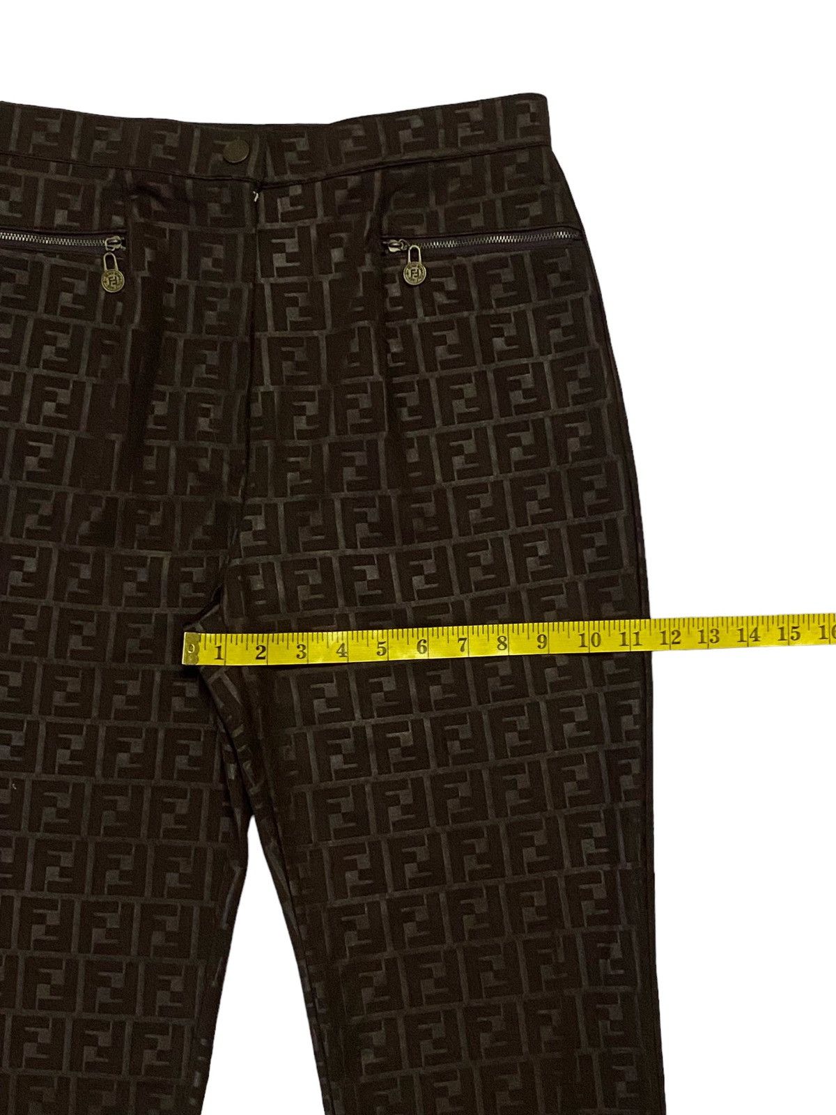 Fendi Vintage FENDI Zucca Monogram Pants Size US 29 - 8 Thumbnail