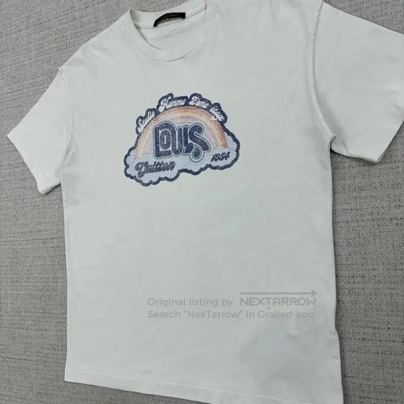 Louis Vuitton Louis Vuitton Men's Summer Cotton Print T-Shirt . Size US M / EU 48-50 / 2 - 2 Thumbnail
