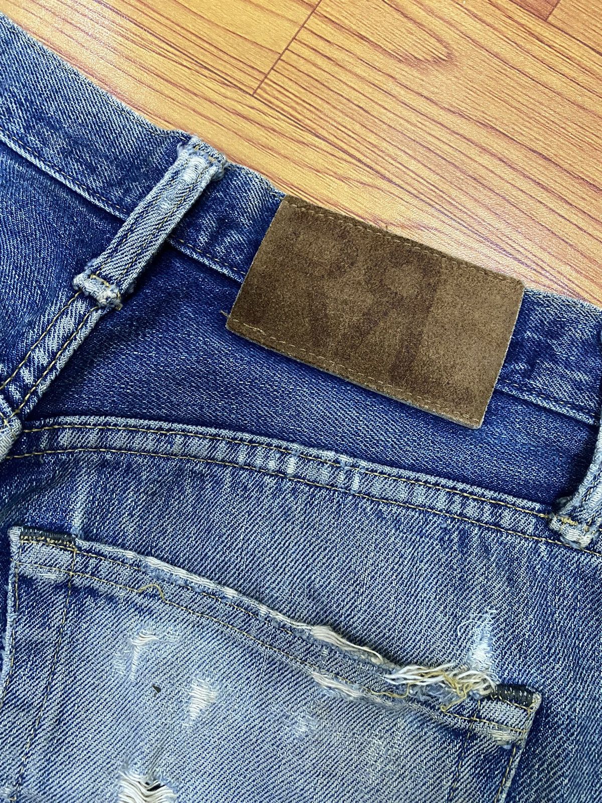Ralph Lauren Vintage Ralph Lauren RRL Denim Pant Size US 29 - 13 Thumbnail