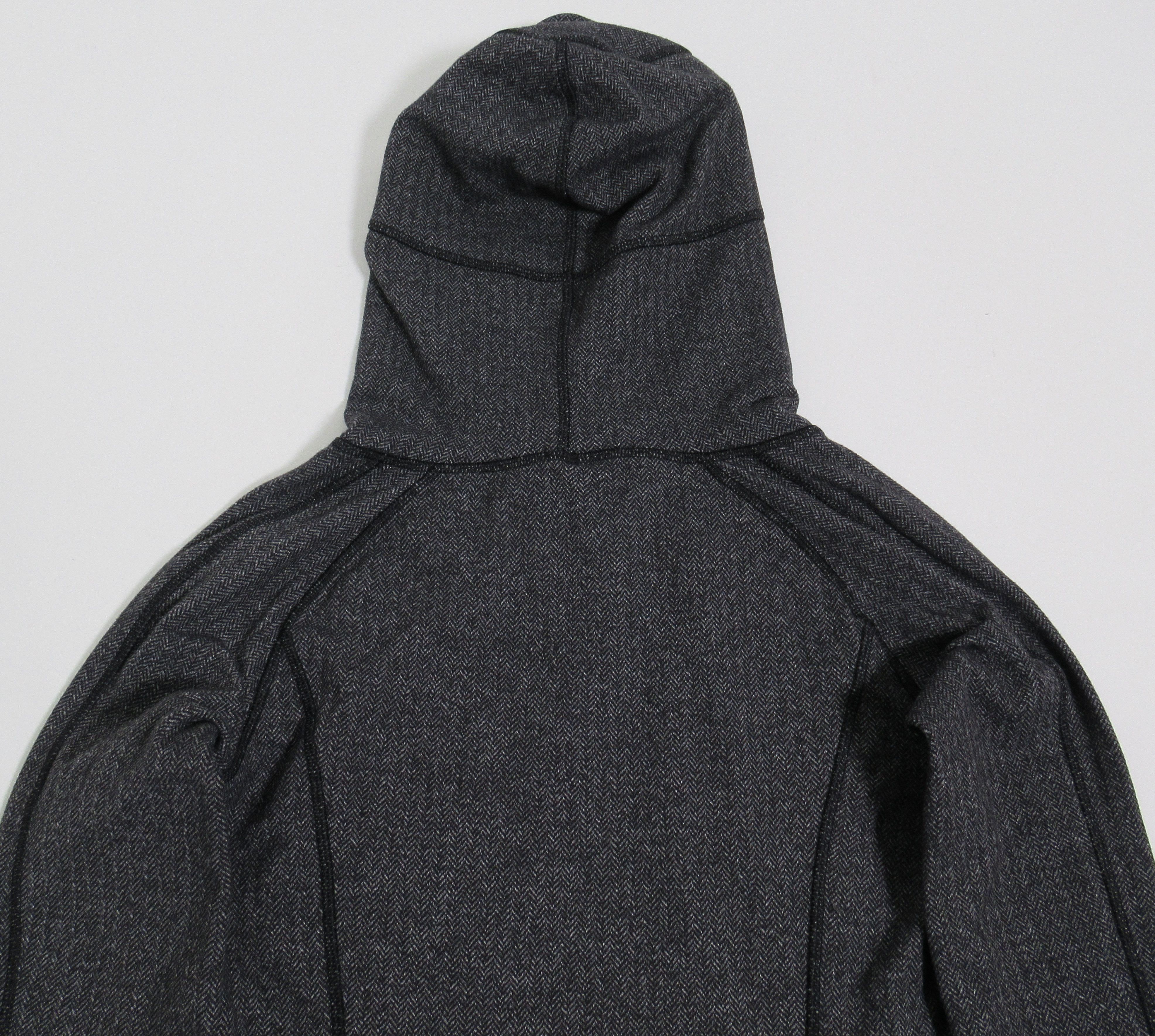 Lululemon Lululemon Think Fast Hoodie Heathered Herringbone Black Size M / US 6-8 / IT 42-44 - 8 Thumbnail