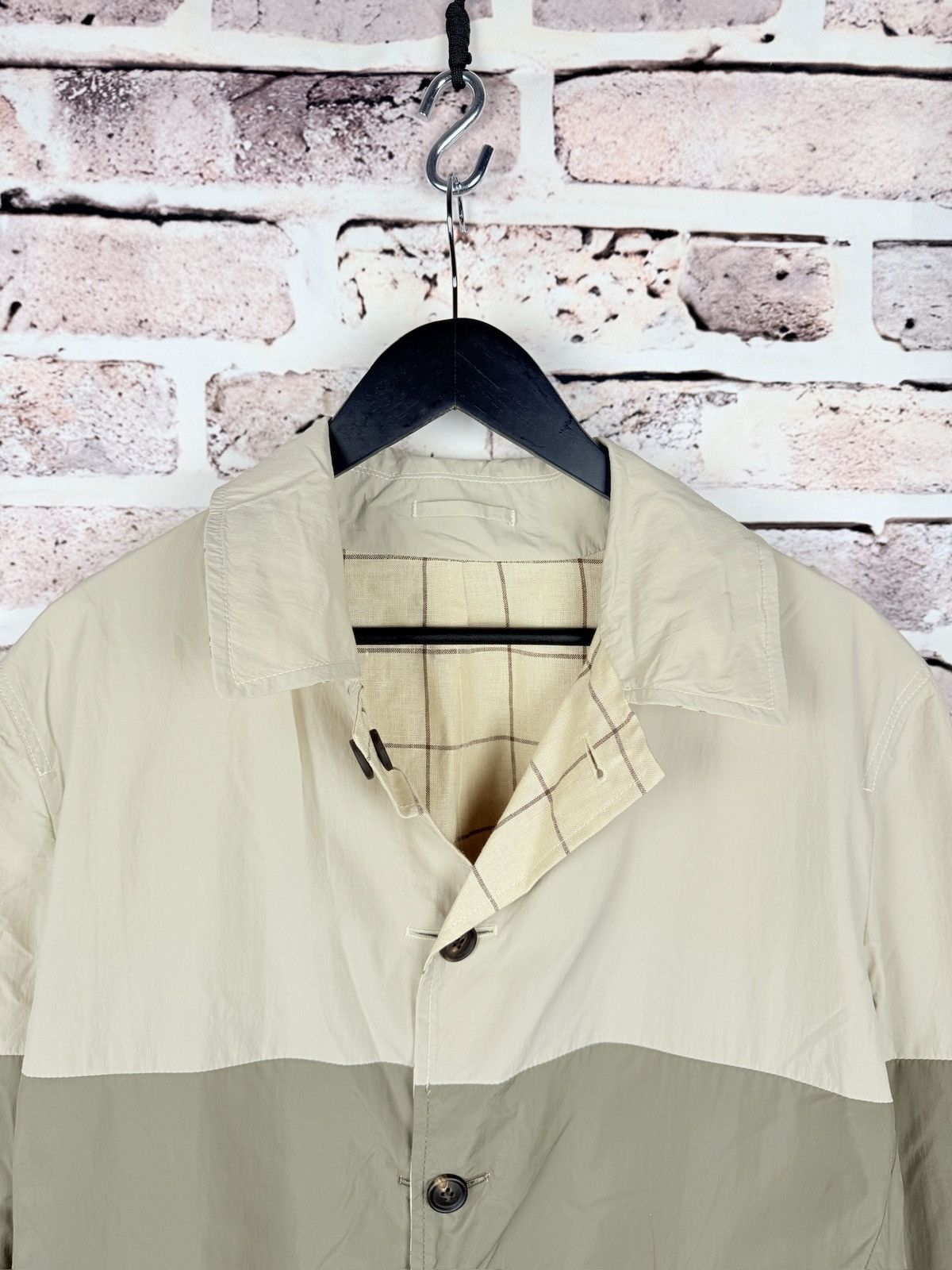 Lardini Very rare lardini oversize coat trench Size US M / EU 48-50 / 2 - 2 Thumbnail