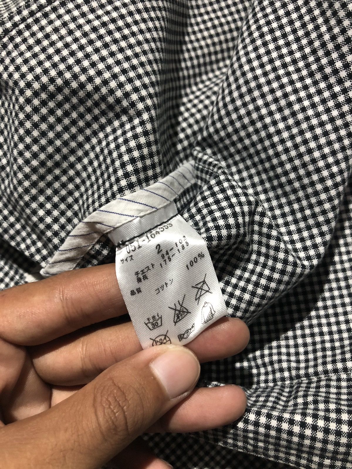 Comme des Garcons × Comme des Garcons SHIRT Comme des Garcons SHIRT Plaid Jacket Size US S / EU 44-46 / 1 - 5 Thumbnail
