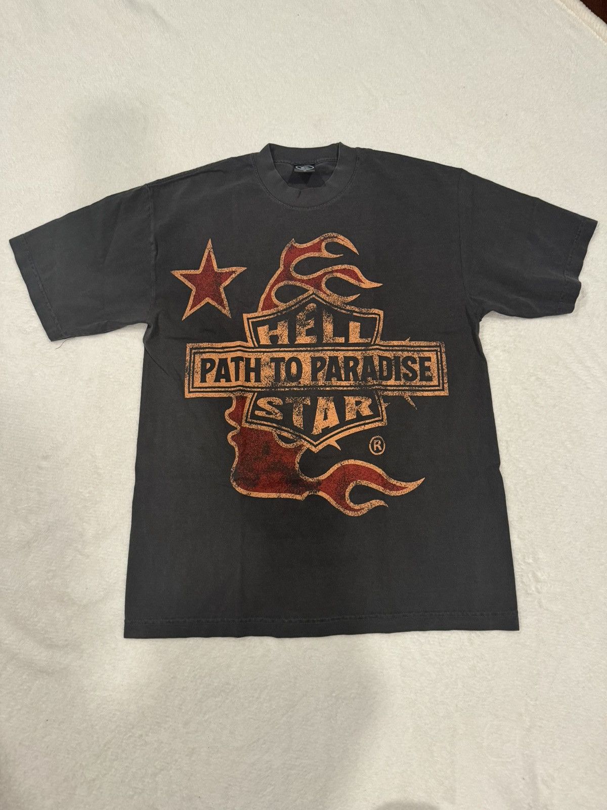 HELLSTAR Hellstar Biker Tour Tee | Grailed