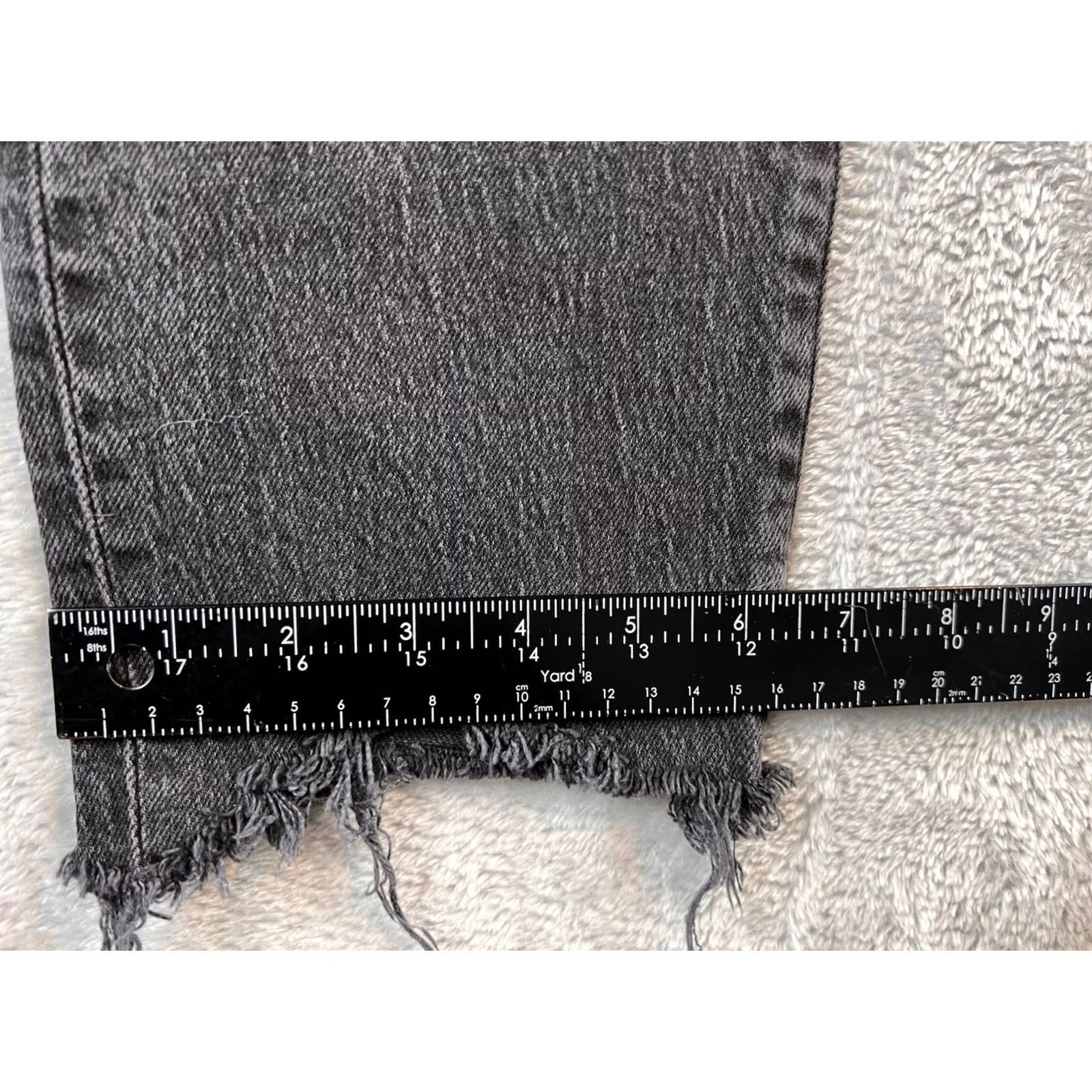 Madewell Madewell Jeans Black Size 26 Slim Boyfriend High Rise Denim Cotton Blend ZIP Button Pockets Size 30" / US 8 / IT 44 - 5 Thumbnail