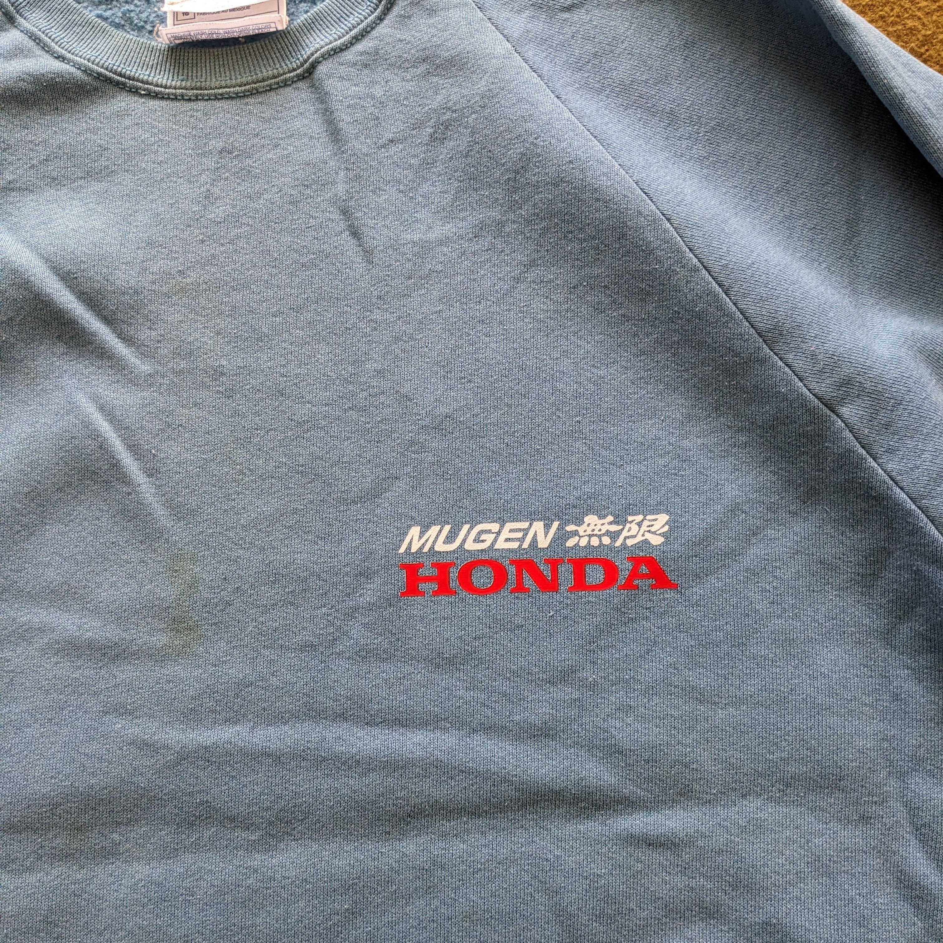 Vintage Vintage MUGEN HONDA Racing Custom Sweatshirt Size US XL / EU 56 / 4 - 4 Thumbnail