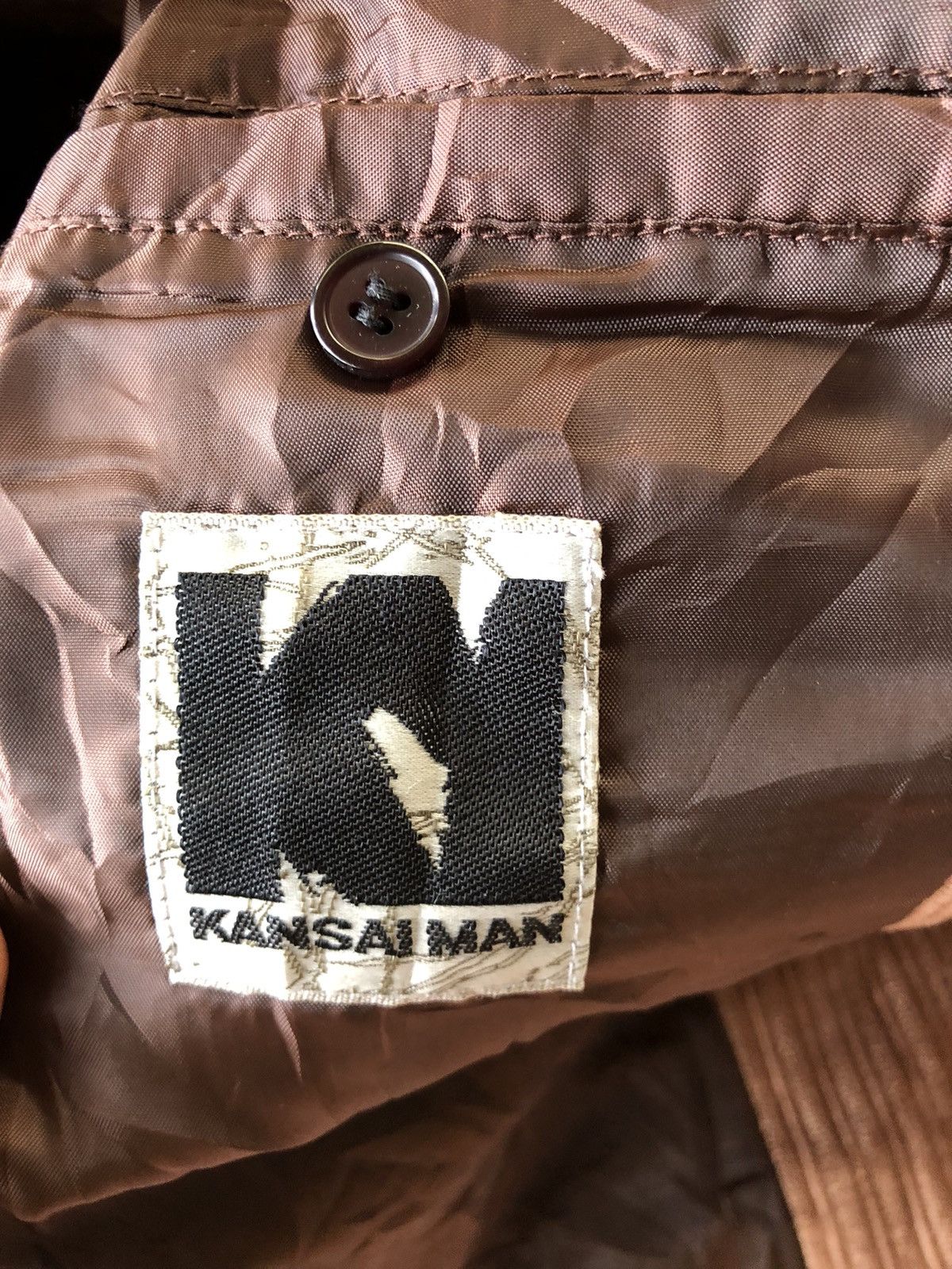 Kansai Yamamoto Vintage Kansai Man Corduroy brown jacket Size US M / EU 48-50 / 2 - 5 Thumbnail