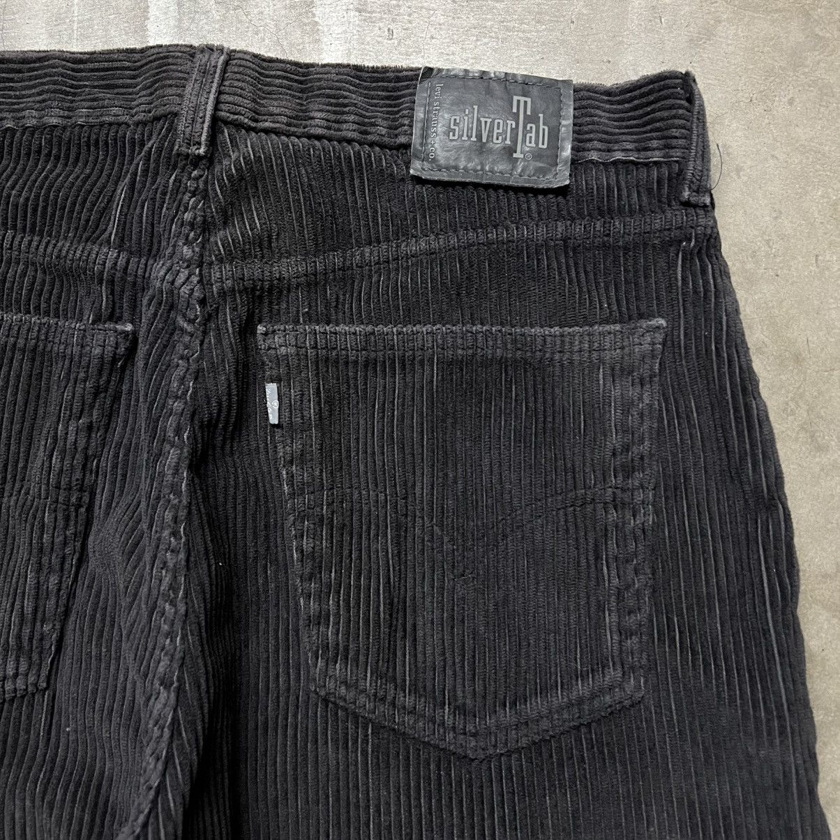 Levi's × Levi's Vintage Clothing × Vintage Vintage 90’s Levi’s Silver-Tab Grey BAGGY Corduroy Pants Size US 34 / EU 50 - 2 Thumbnail