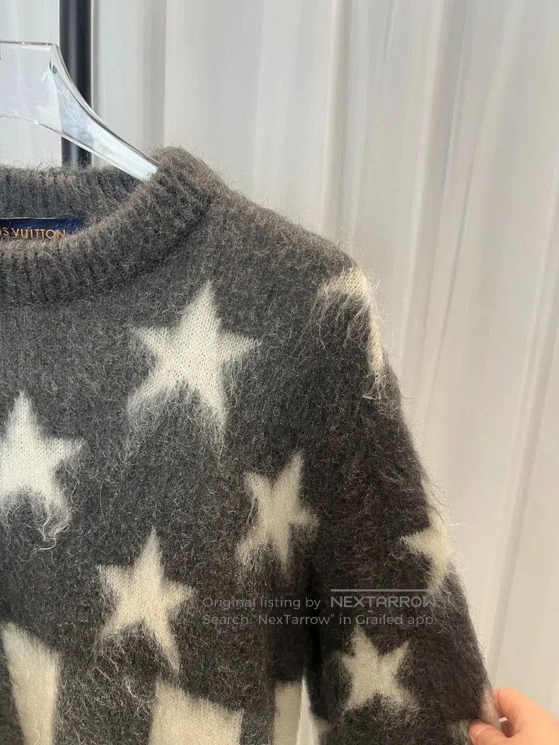 Louis Vuitton Louis Vuitton mohair star sweater. Size US L / EU 52-54 / 3 - 6 Thumbnail