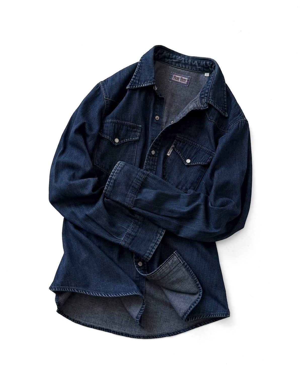 Blue Blue Japan BLUE BLUE SNAP BUTTON SHIRT Size US M / EU 48-50 / 2 - 7 Thumbnail
