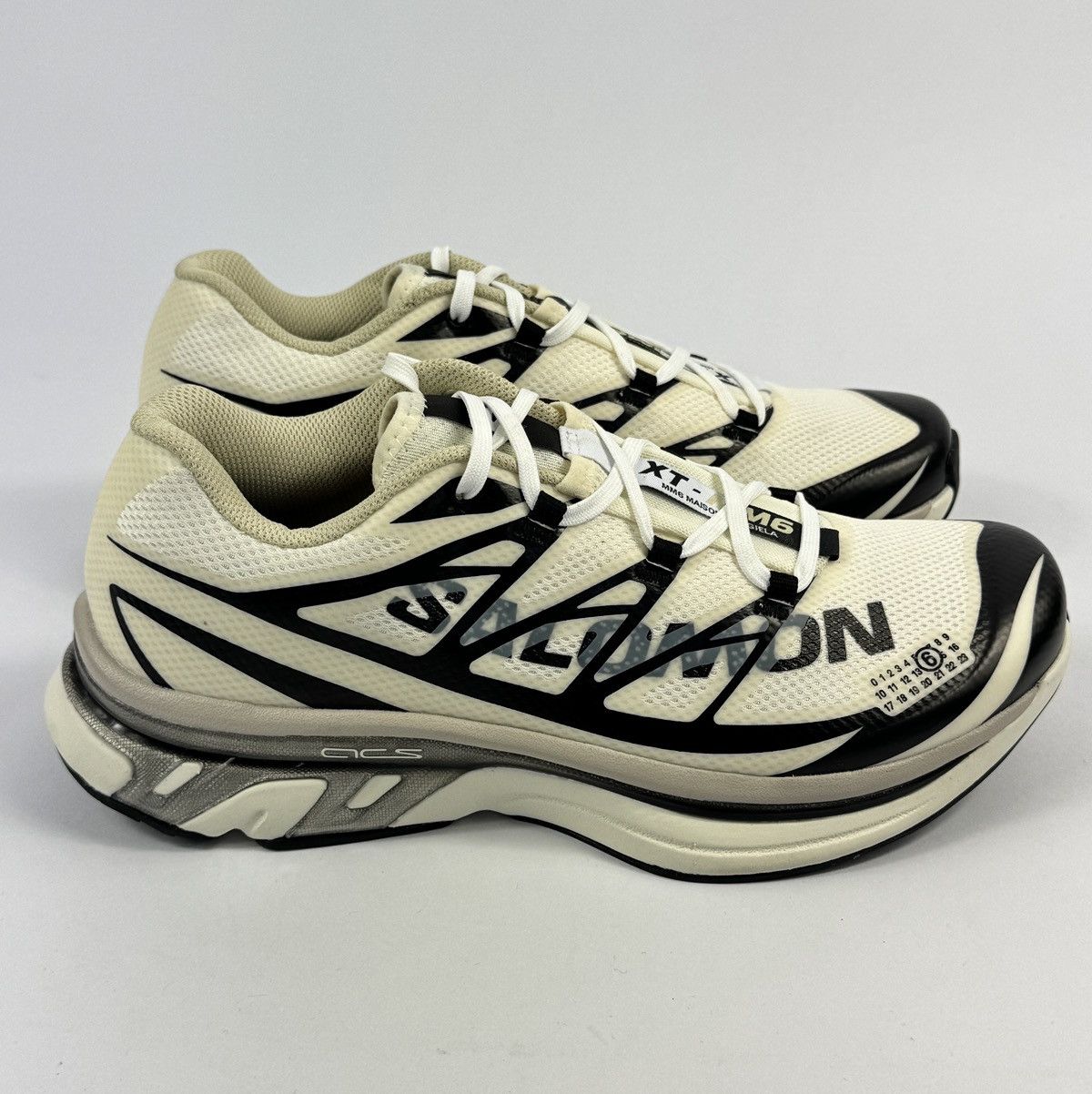 Salomon x MM6 MAISON MARGIELA XT-MM-6 VANILLA ICE SNEAKERS Size US 8.5 / EU 41-42 - 1 Thumbnail