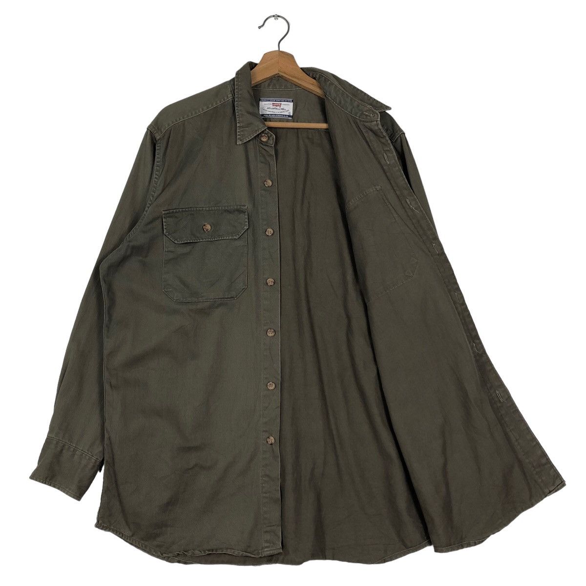 Levi's 🔥Vintage Levi’s Shirr Jacket Button Size US L / EU 52-54 / 3 - 11 Thumbnail