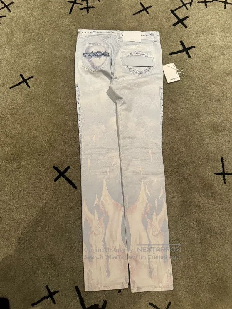 Givenchy Givenchy Denim Pants with Portrait Size US 28 / EU 44 - 5 Thumbnail