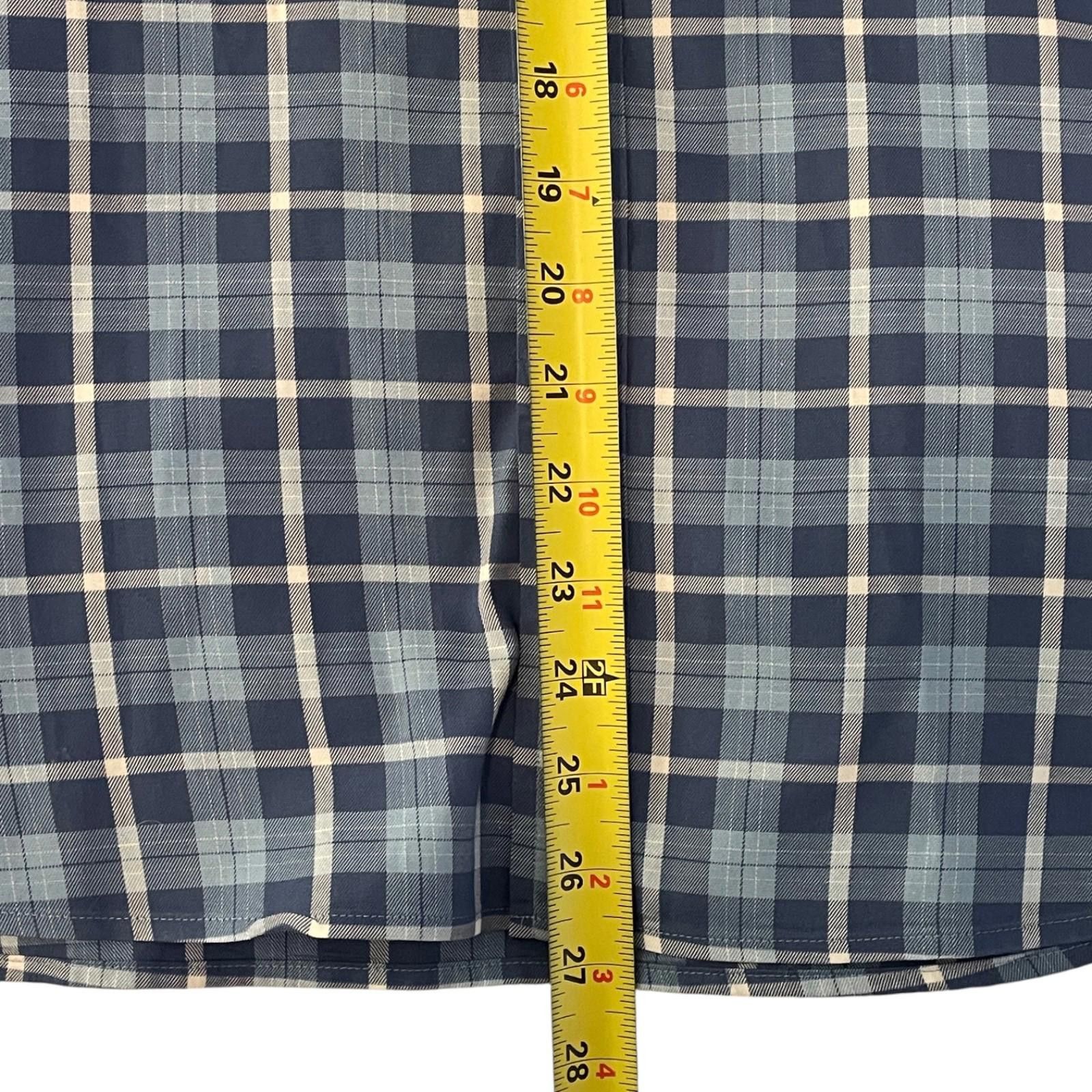 Vineyard Vines Vineyard Vines Mens Slim Fit Tucker Shirt XXL Blue Plaid LS Size US XXL / EU 58 / 5 - 6 Thumbnail