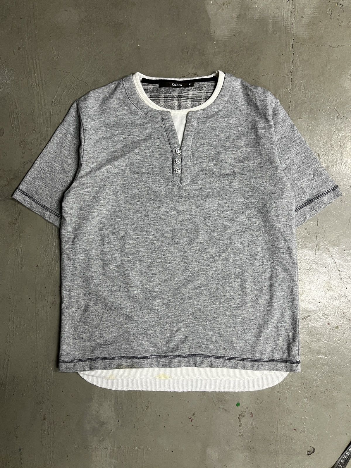 Greg Lauren Confirm Double Layer Inspired by Greg Lauren Henley Tee Size US S / EU 44-46 / 1 - 7 Thumbnail
