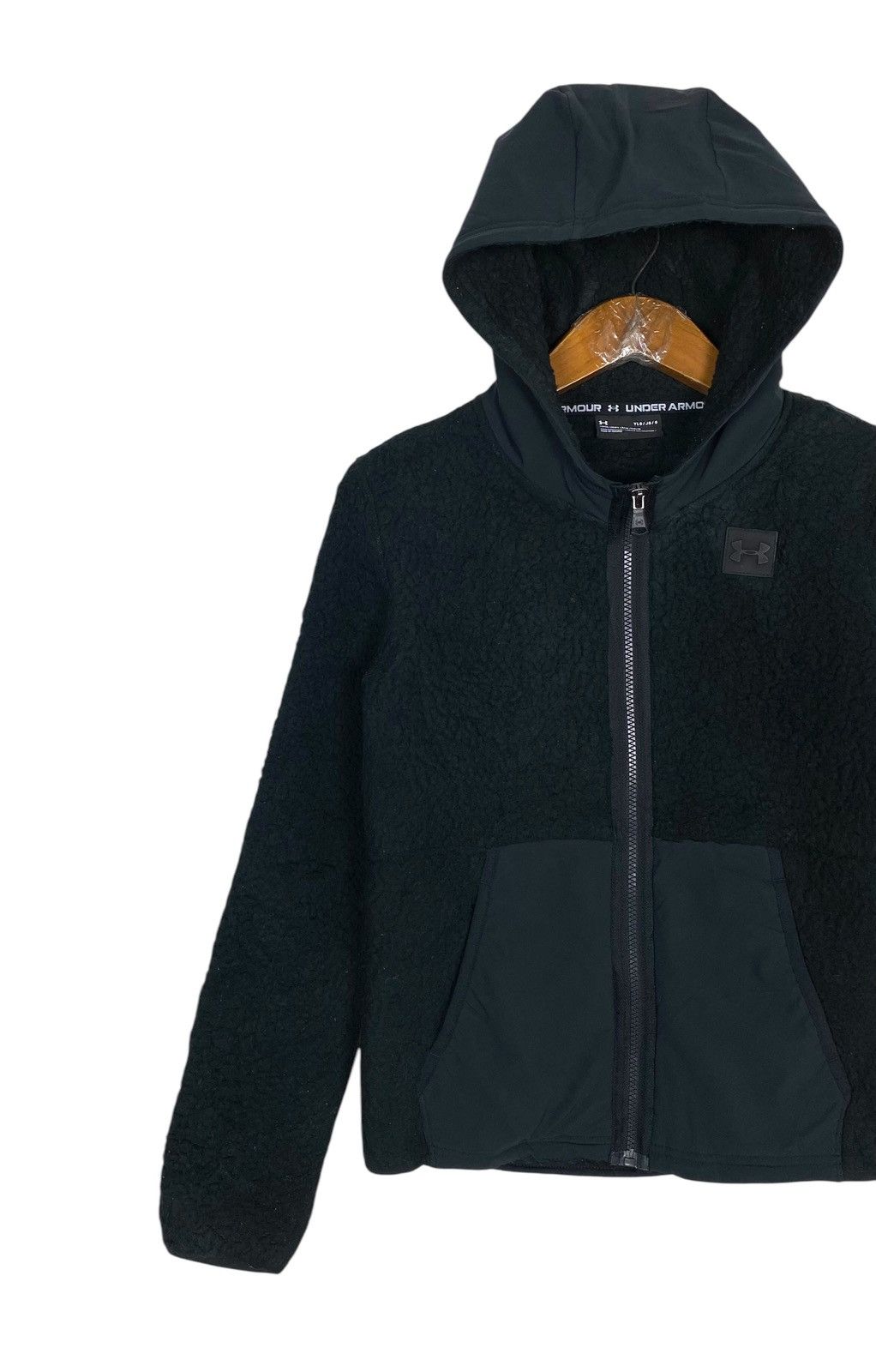 Under Armour Rare‼️ Under Armour Deep Pile Hoodie Small Logo Size XS / US 0-2 / IT 36-38 - 2 Thumbnail