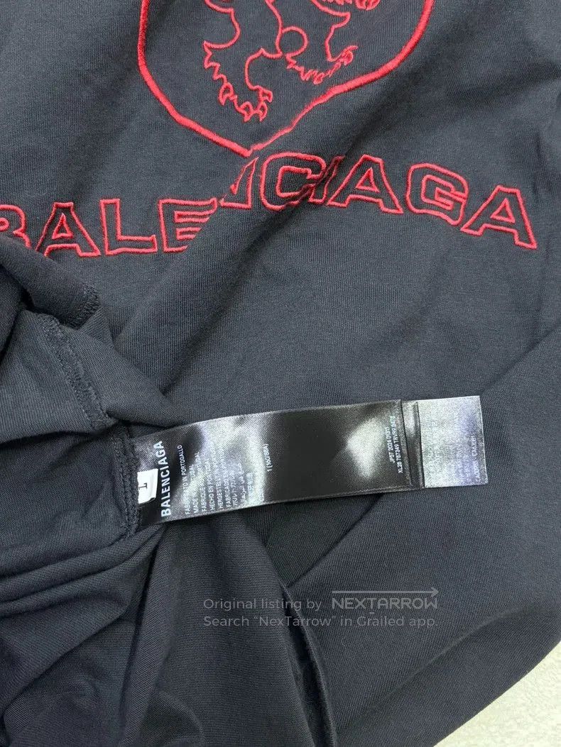 Balenciaga Balenciaga Lion Club Logo SS25 T-shirt. Size US L / EU 52-54 / 3 - 6 Thumbnail